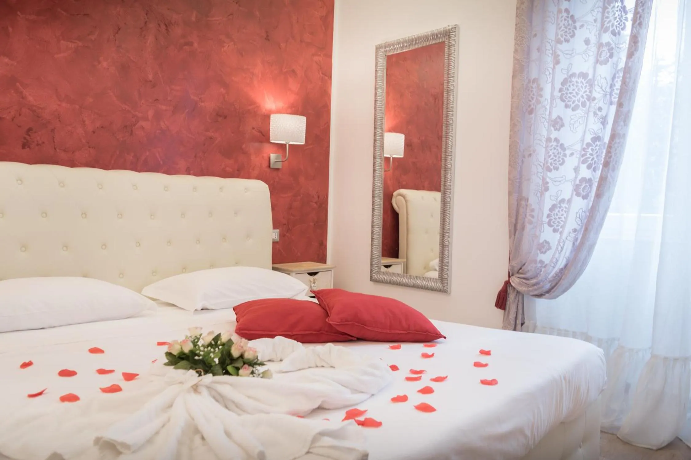 Bed in Your Vatican Suite