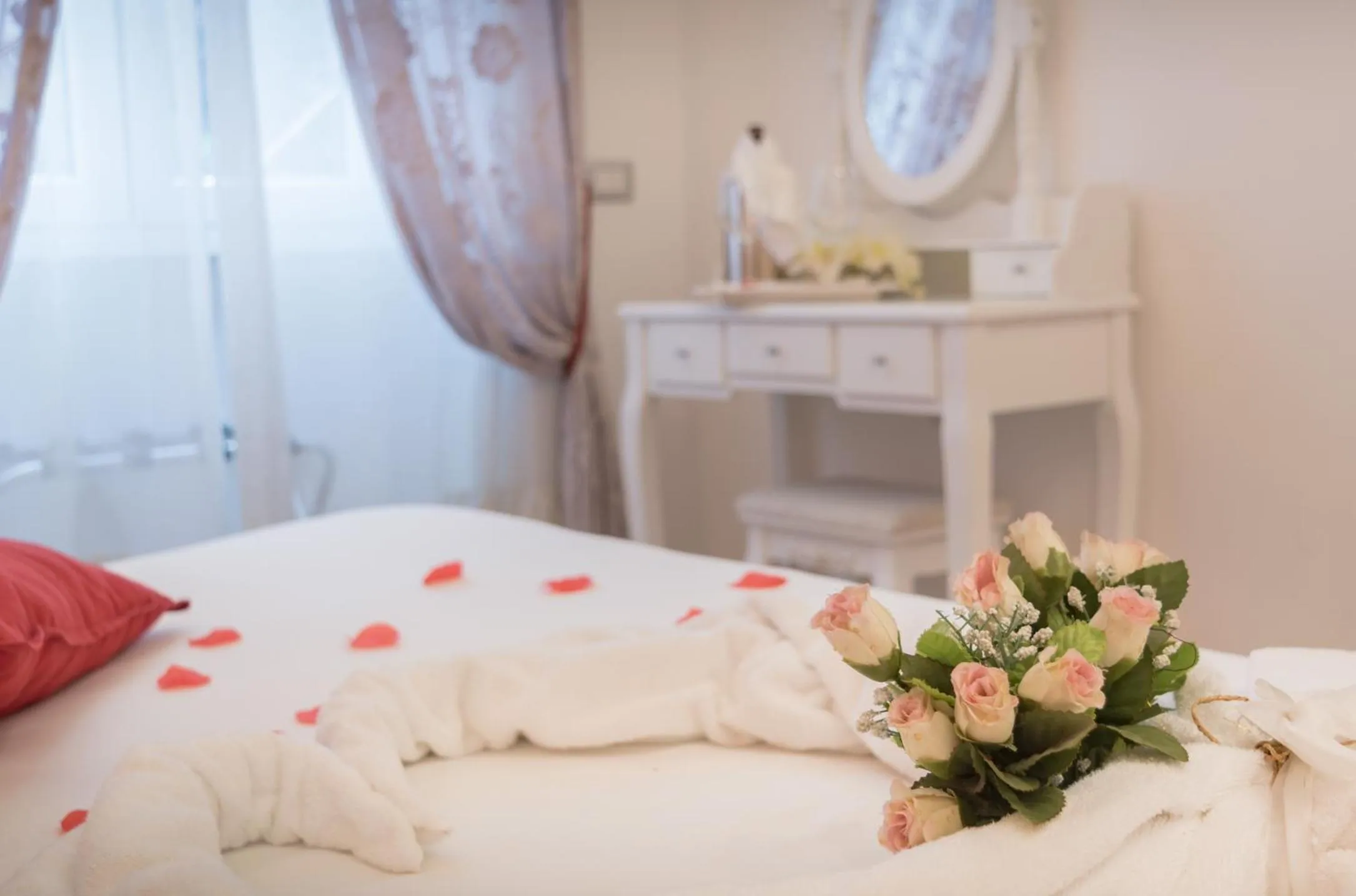 Bed in Your Vatican Suite