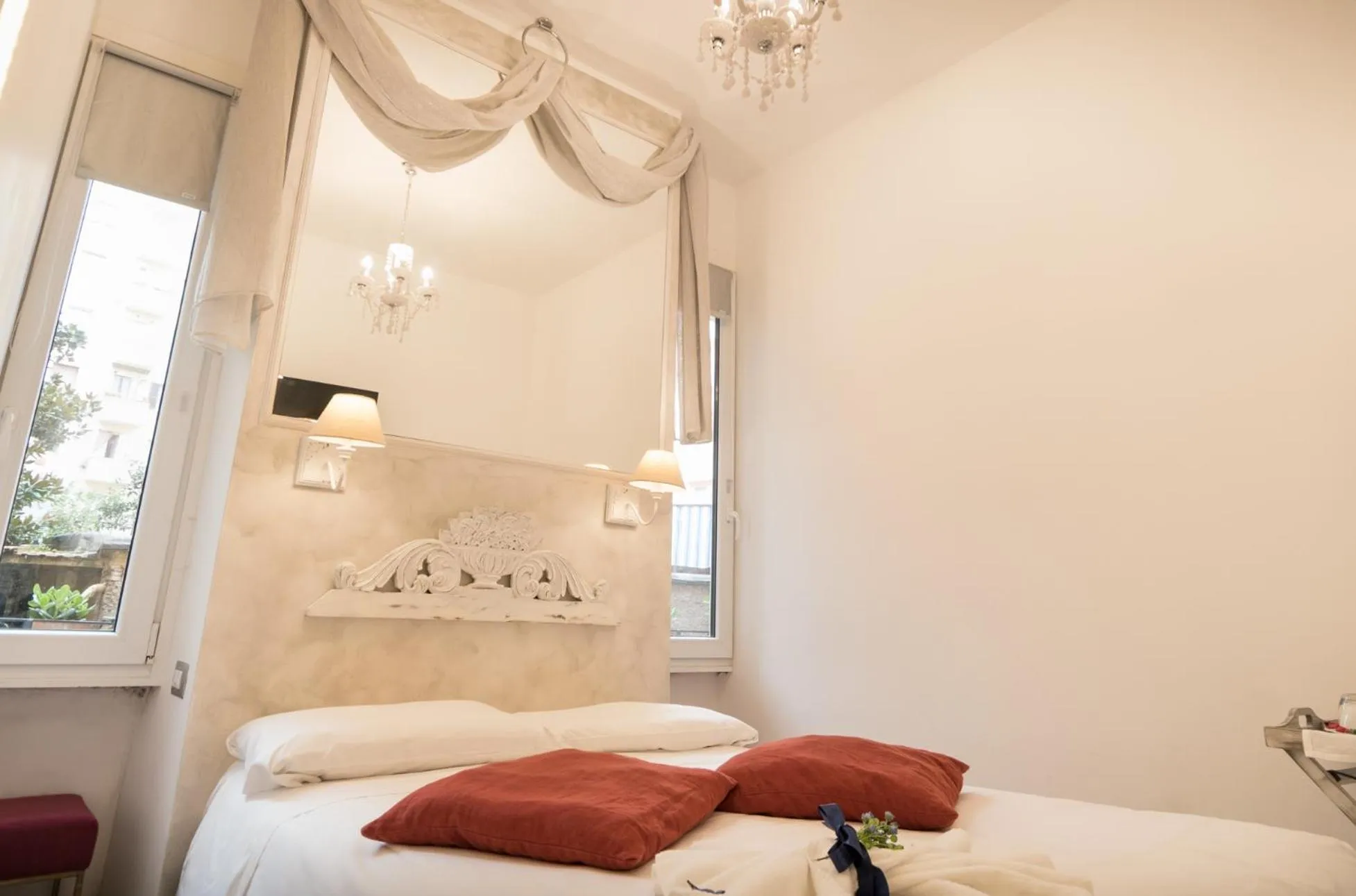 Bed in Your Vatican Suite