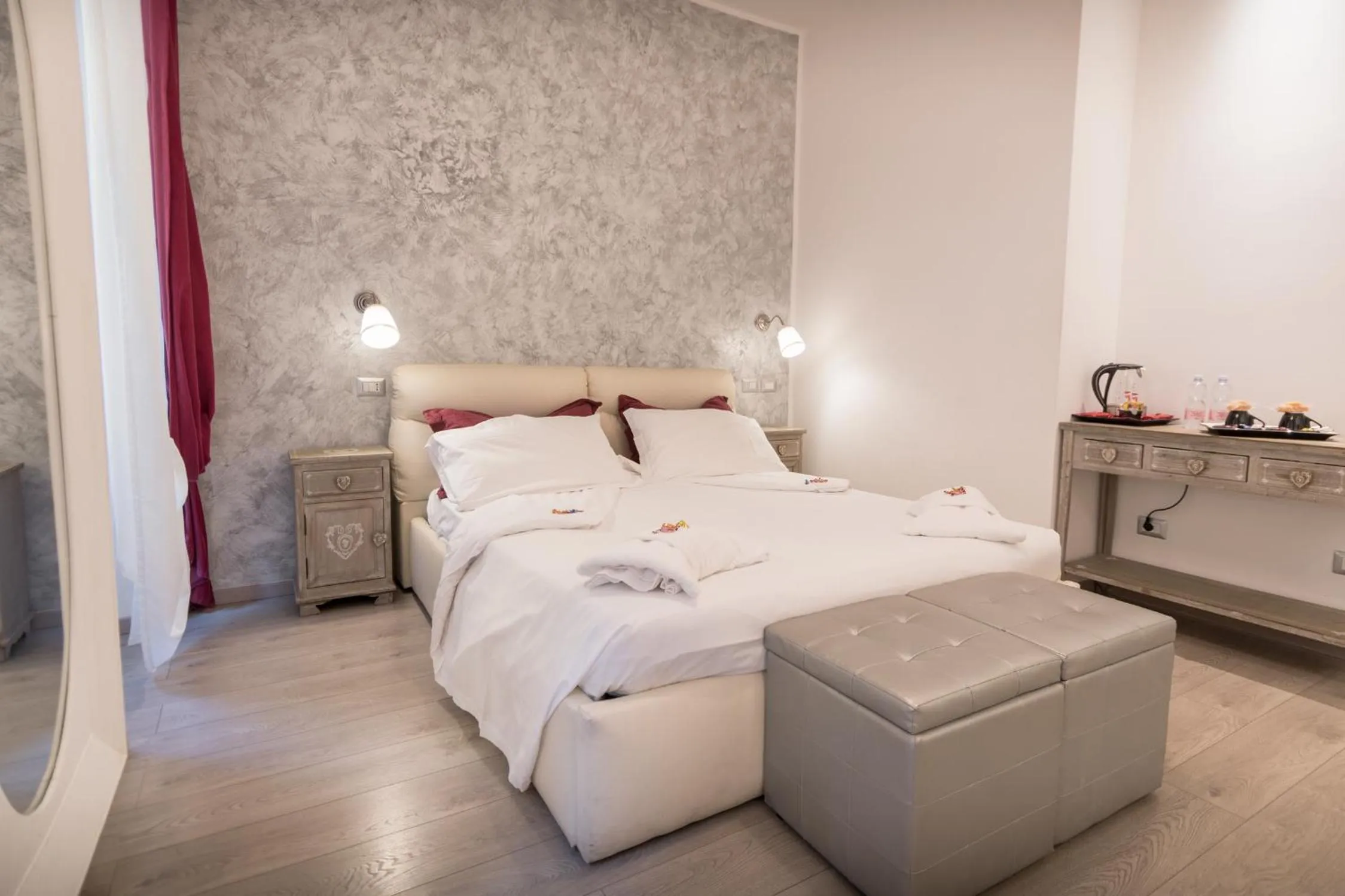 Bed in Your Vatican Suite