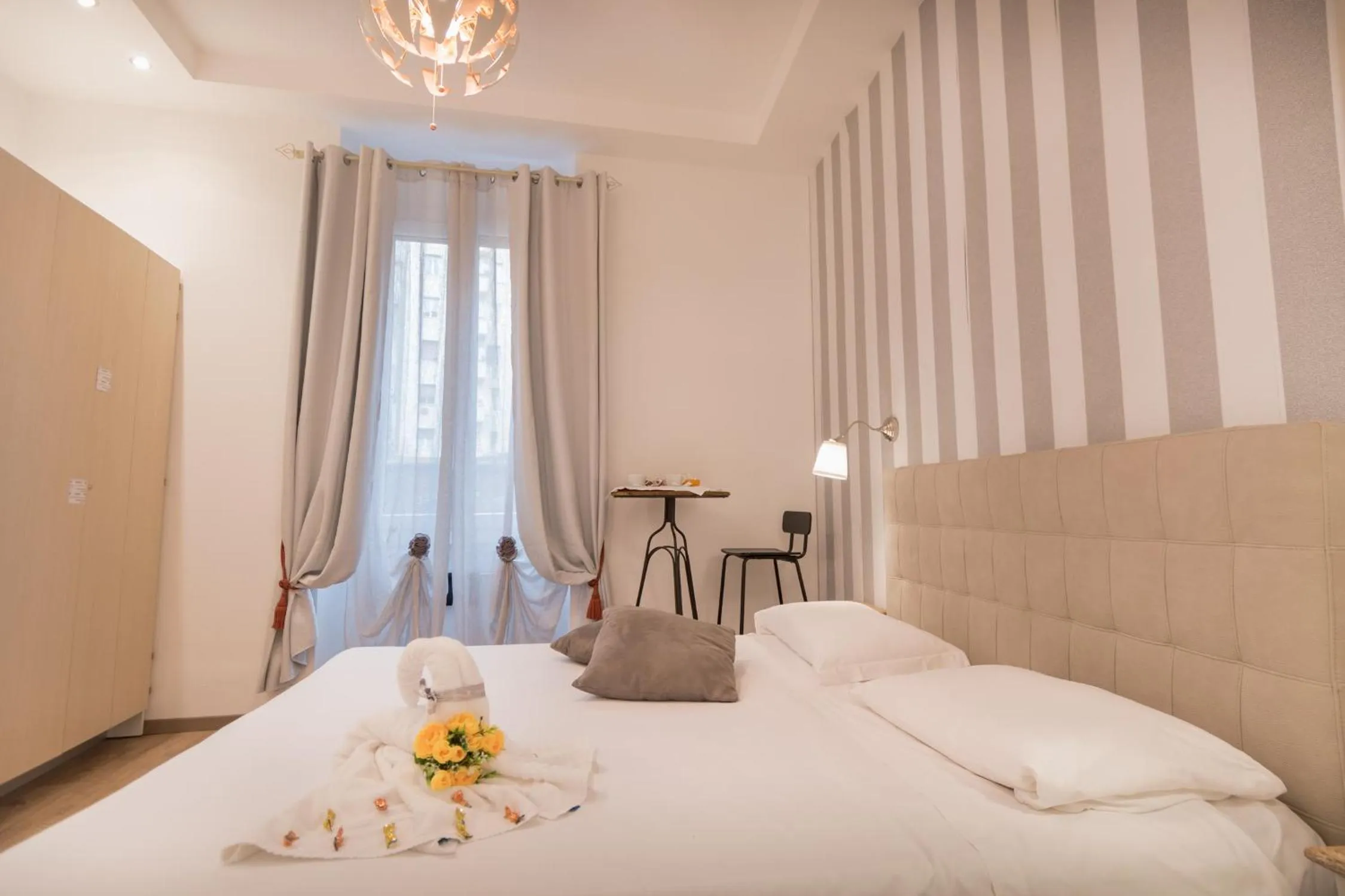 Bed in Your Vatican Suite