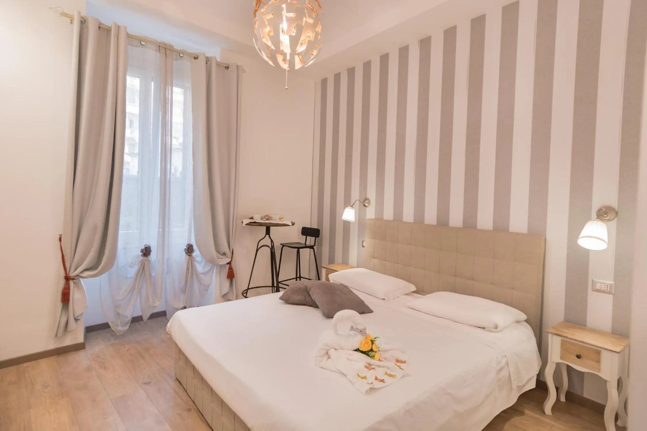 Bed in Your Vatican Suite