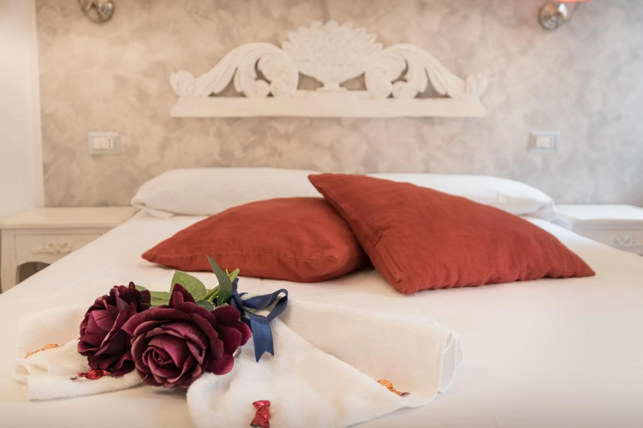 Bed in Your Vatican Suite