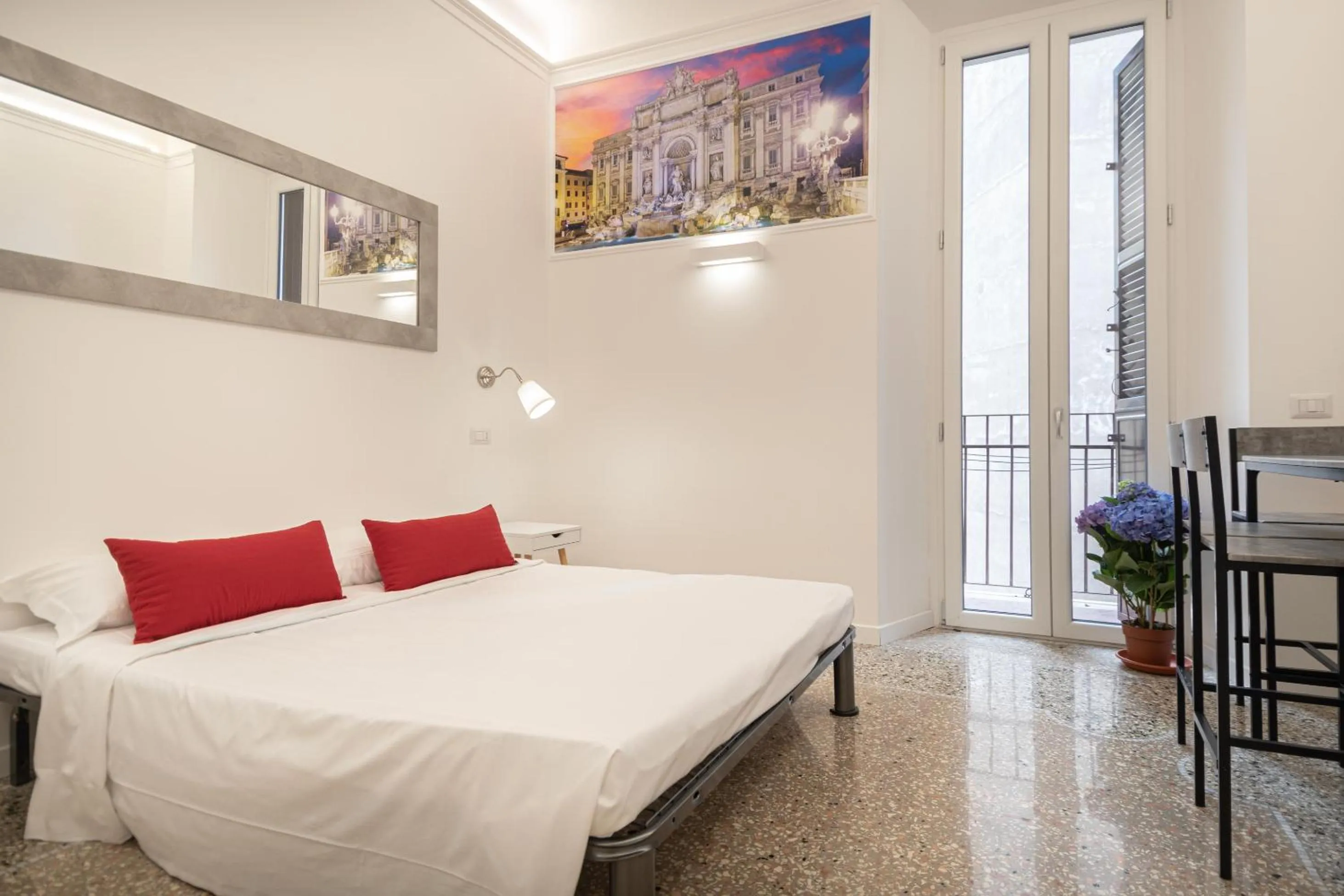 Bed in Your Vatican Suite