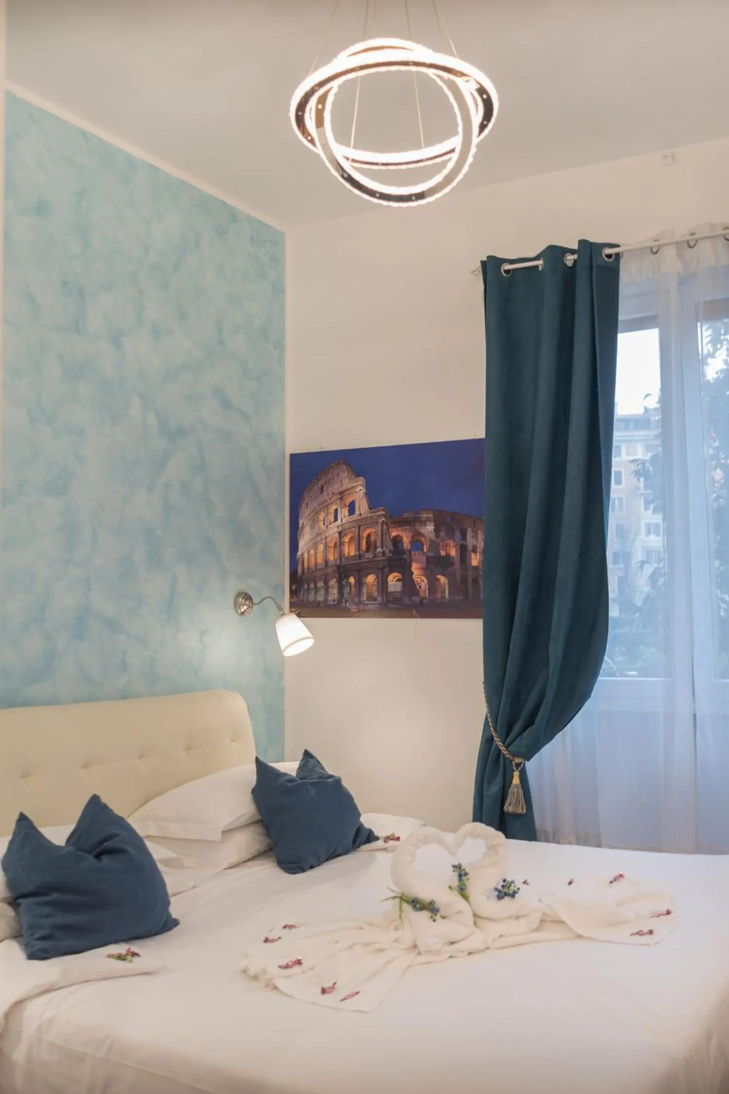 Bed in Your Vatican Suite