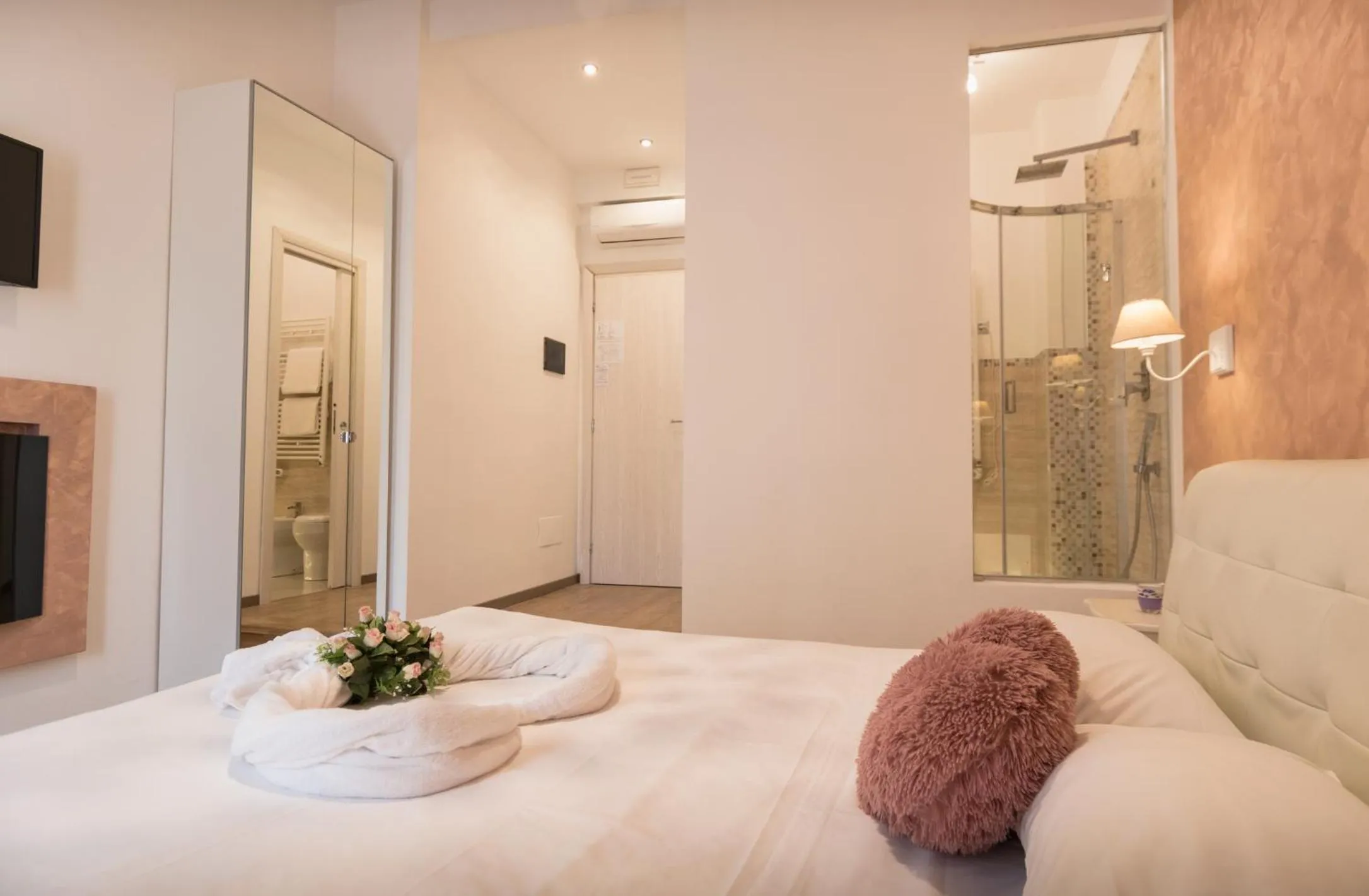 Bed in Your Vatican Suite