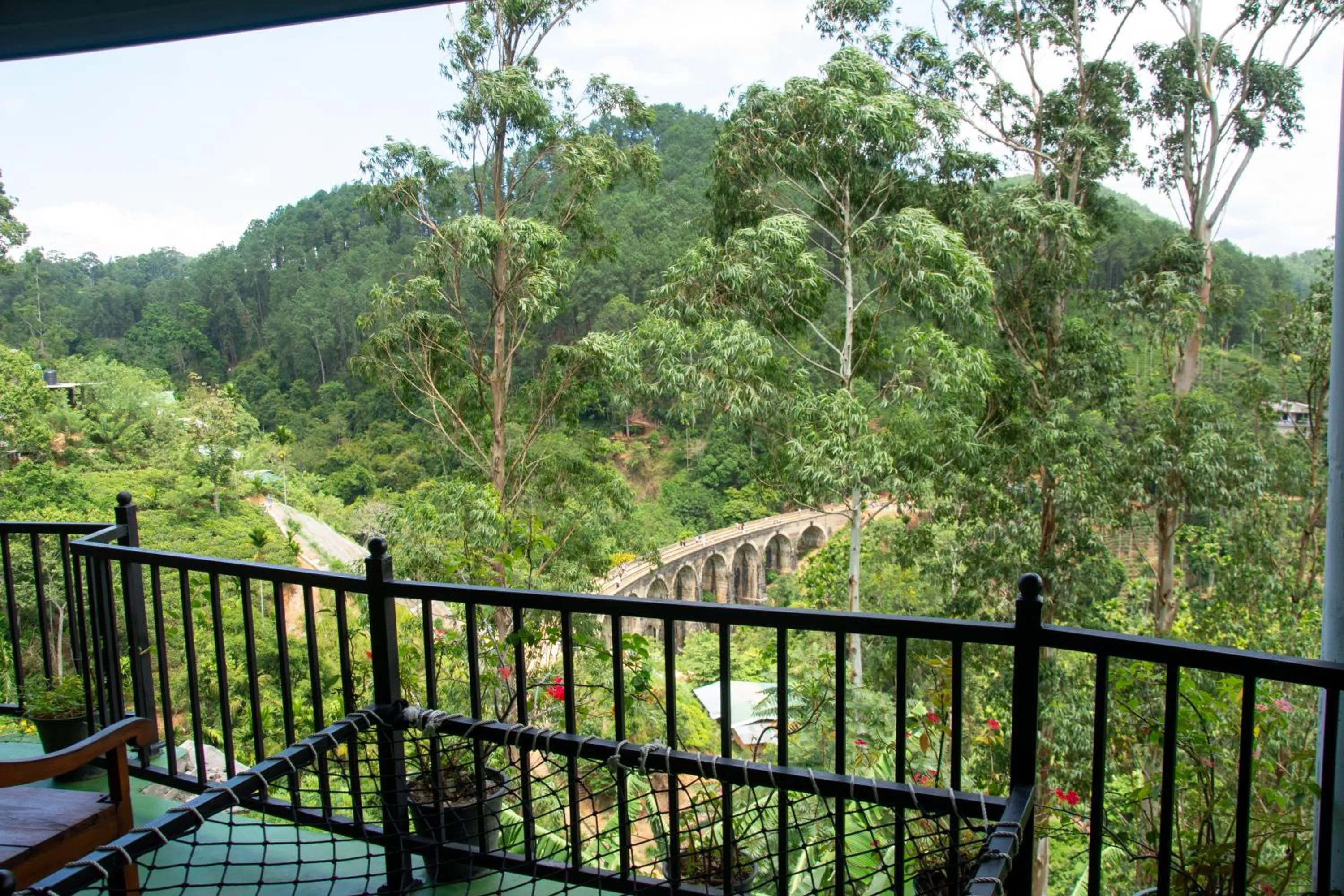 Balcony/Terrace in 9 Arch view rest inn