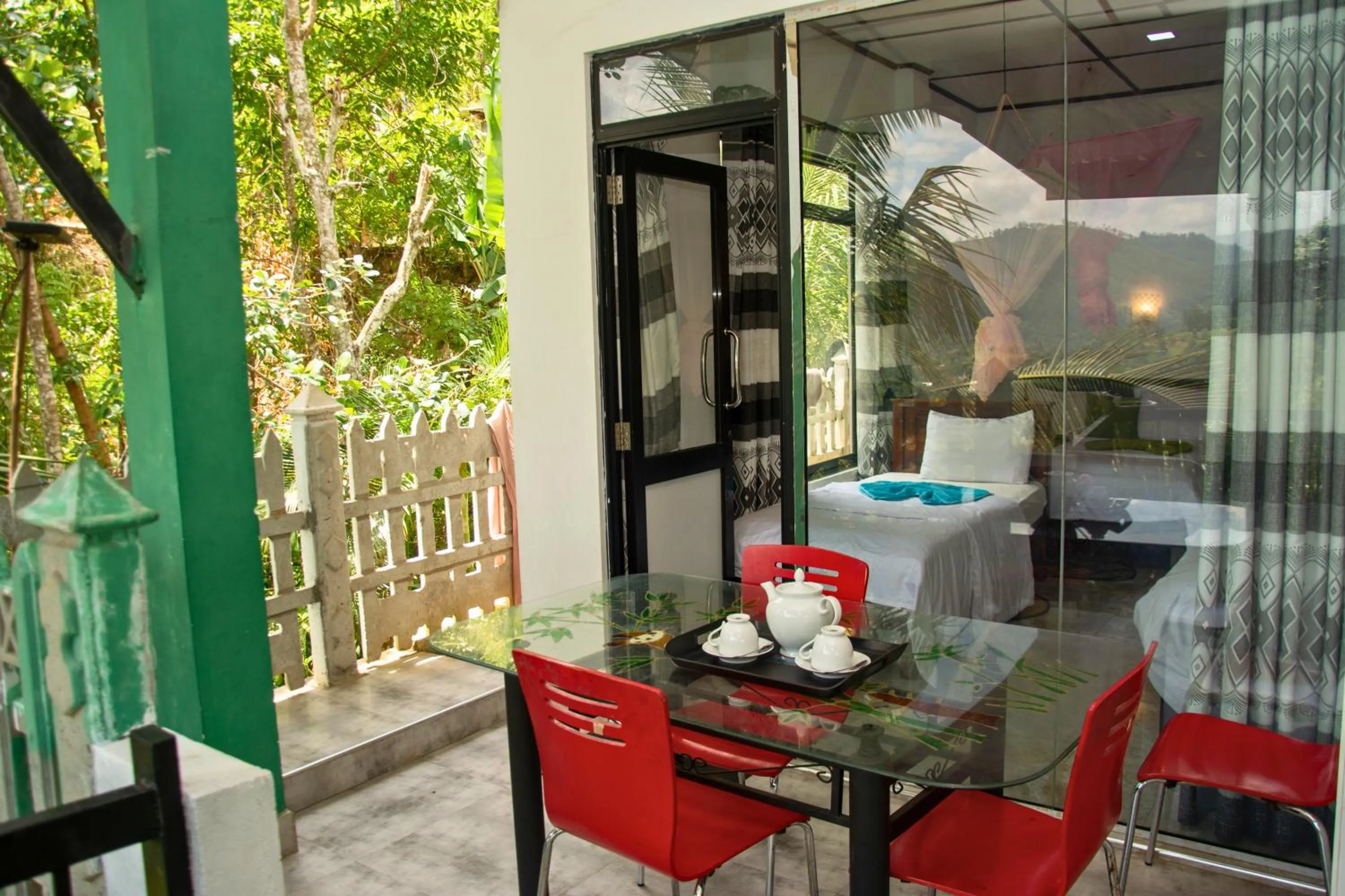 Patio in 9 Arch view rest inn