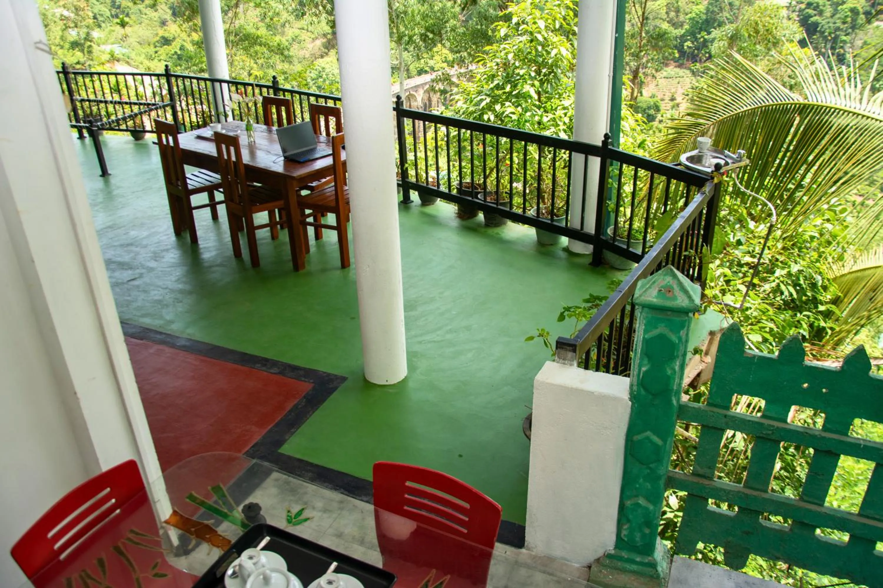 Balcony/Terrace in 9 Arch view rest inn