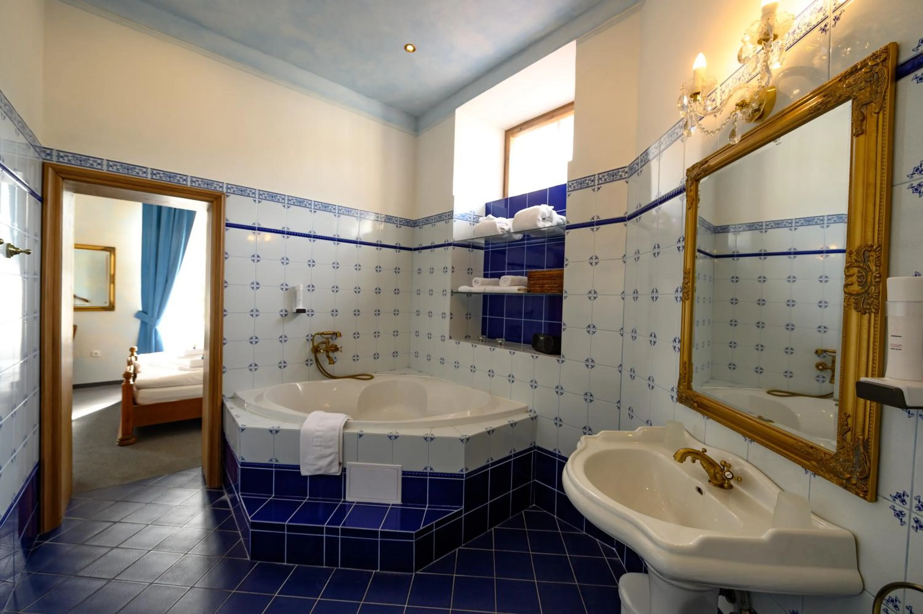 Bathroom in Hotel Na Zámečku
