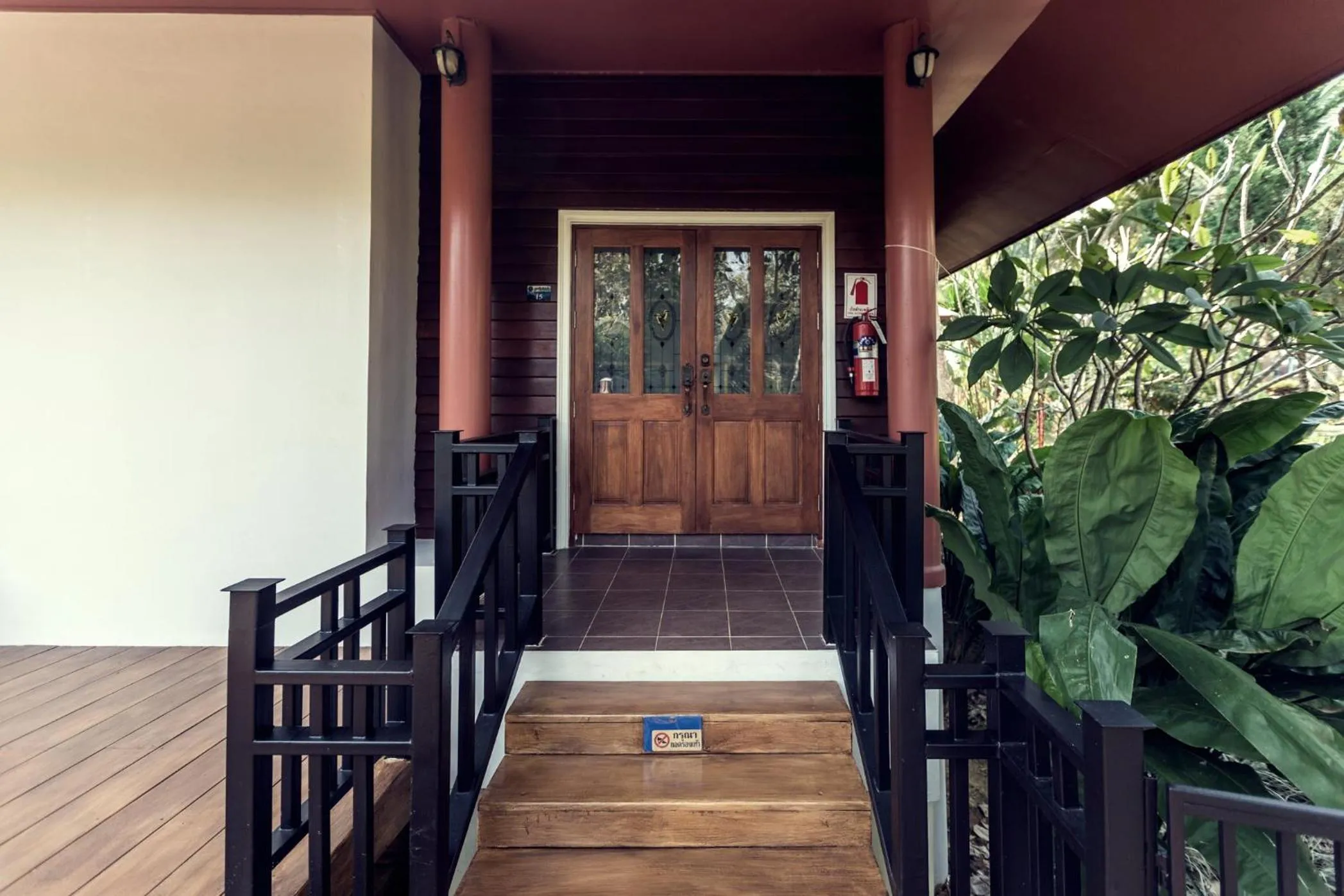 Facade/entrance in Buraphat Resort