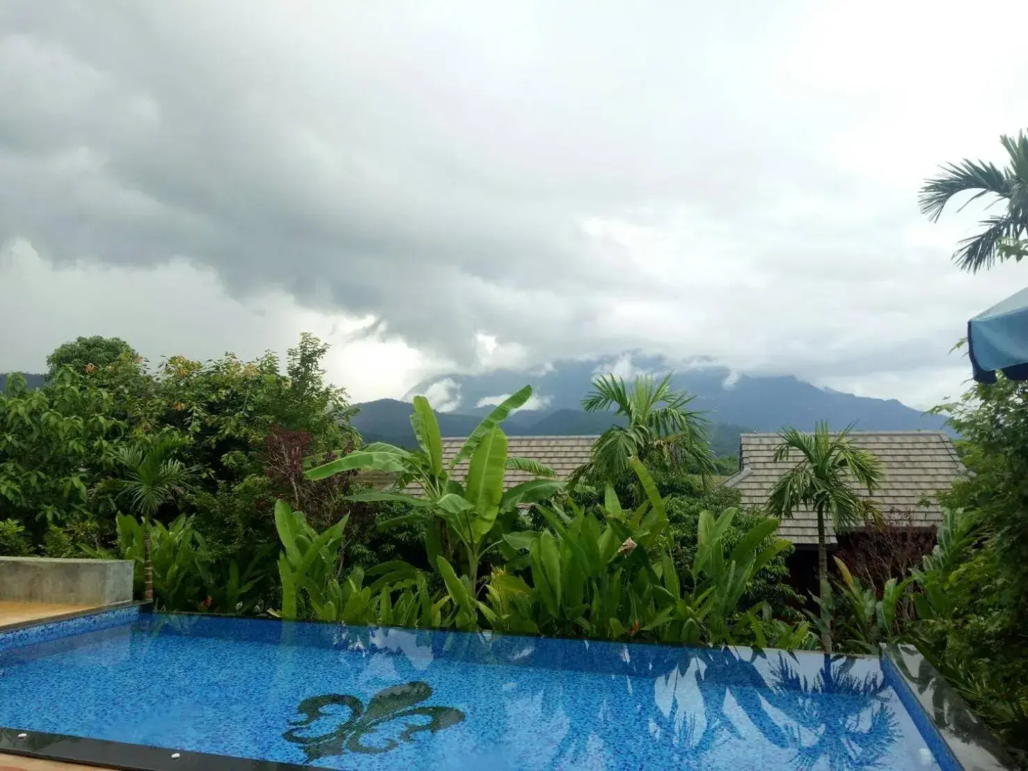 Pool view in Buraphat Resort Pool view in Buraphat Resort