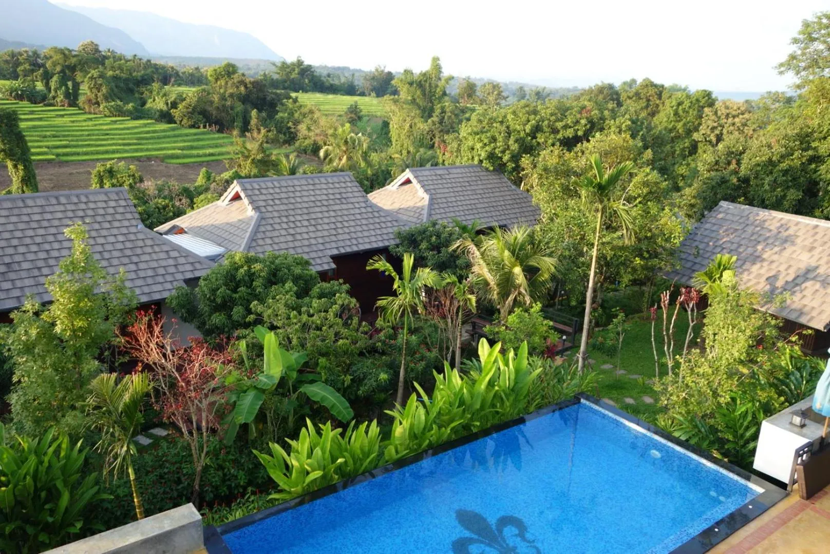 Natural landscape in Buraphat Resort