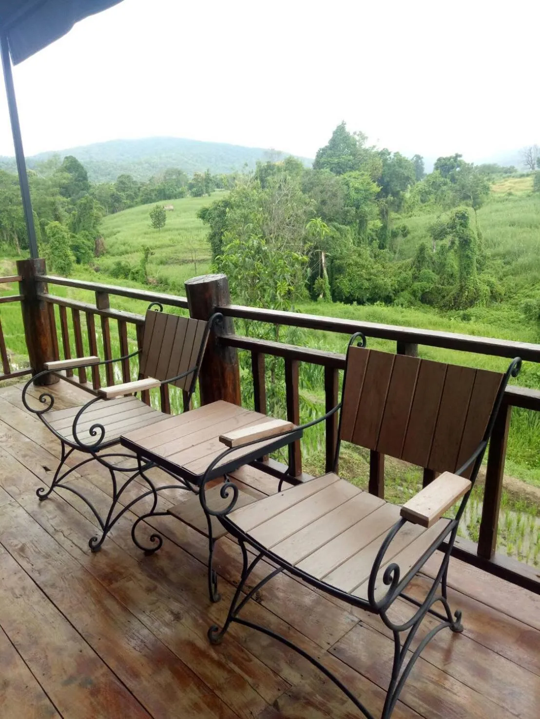 Balcony/Terrace in Buraphat Resort