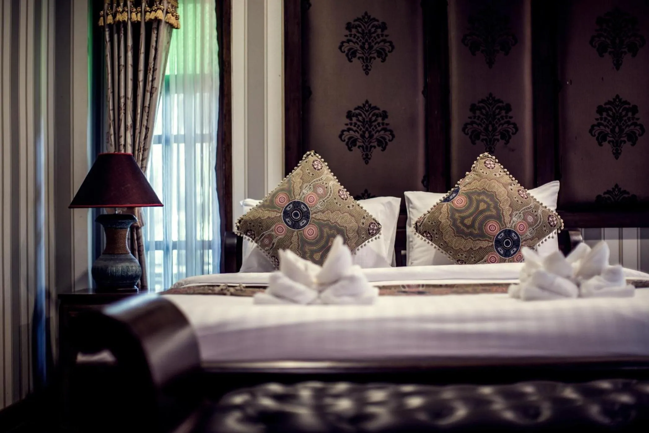 Bed in Buraphat Resort