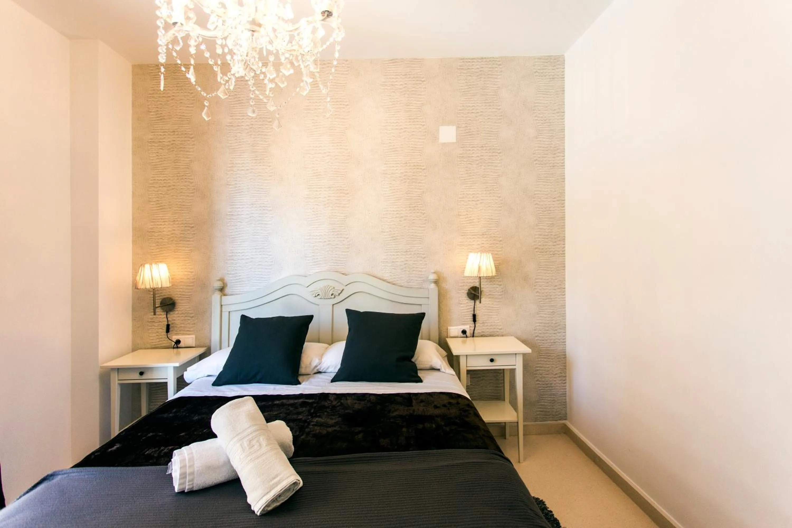 Bedroom, Bed in Total Valencia Old City Luxury