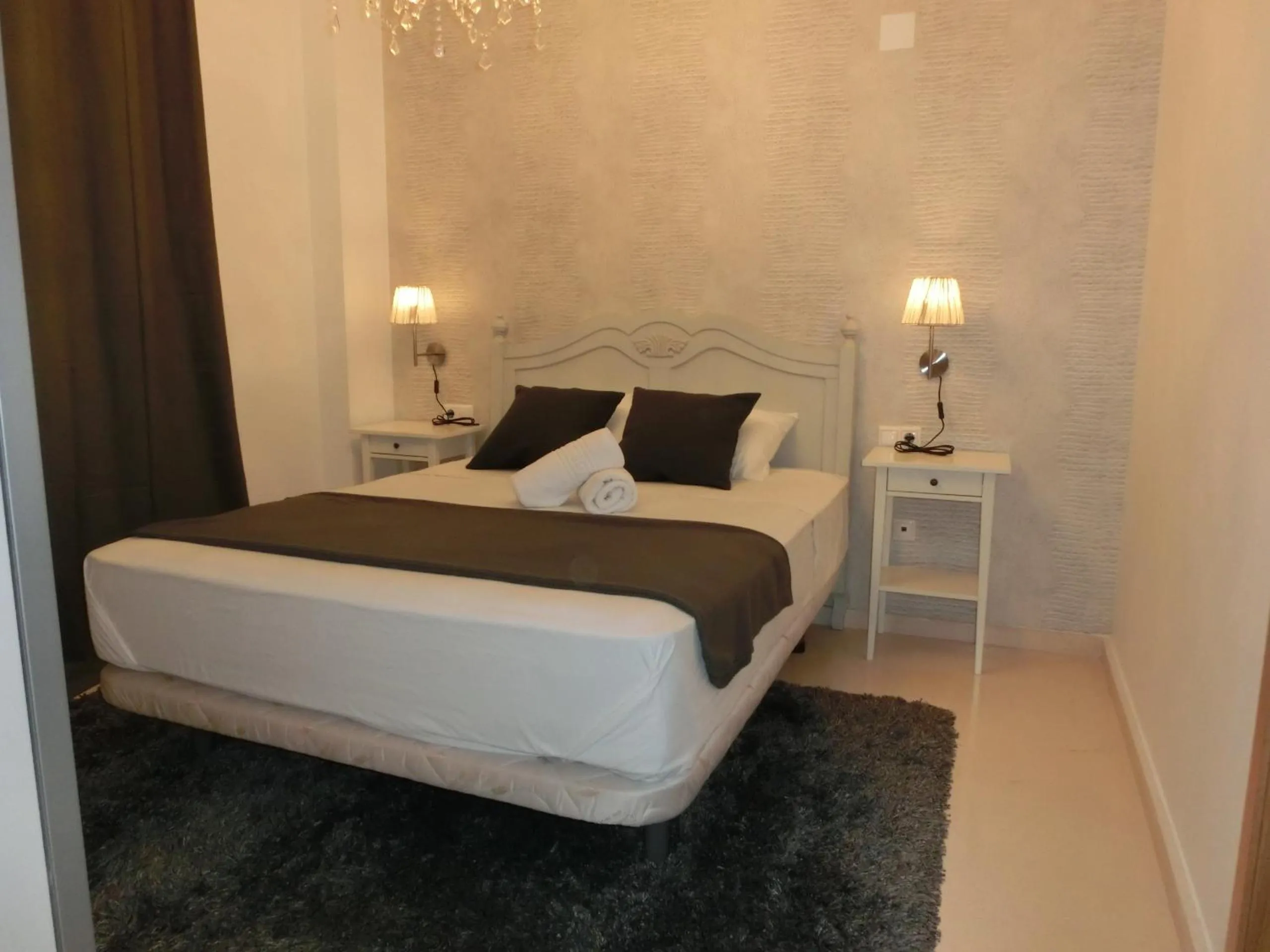 Bed in Total Valencia Old City Luxury