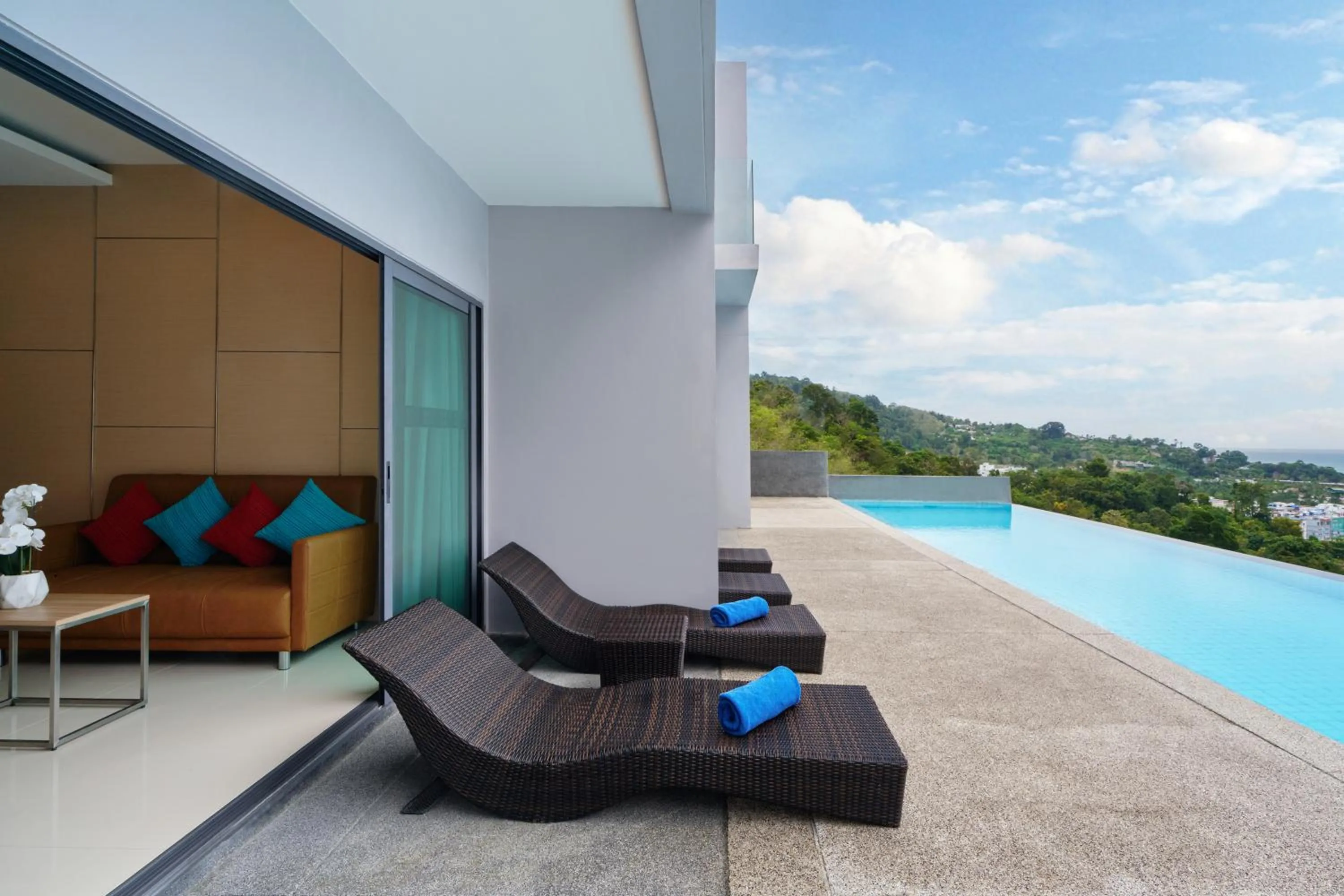 View (from property/room) in Patong Bay Hill