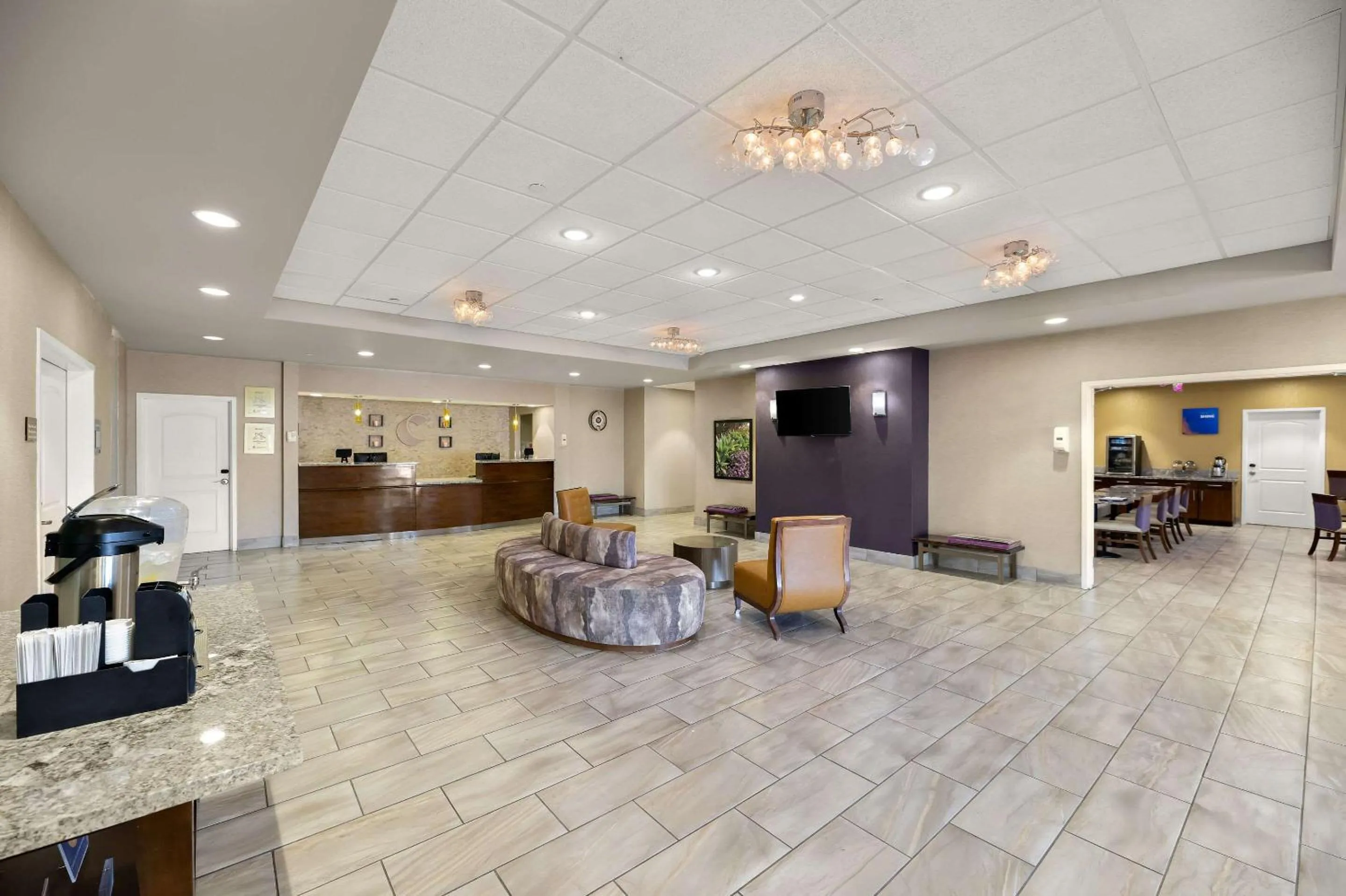 Lobby or reception in Comfort Inn & Suites Lovington