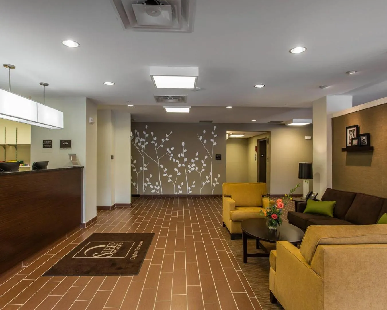 Lobby or reception in Sleep Inn & Suites Dayton South