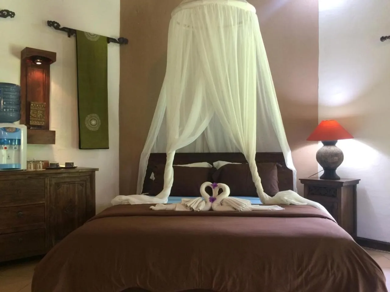 Bed in Lullaby Bungalows