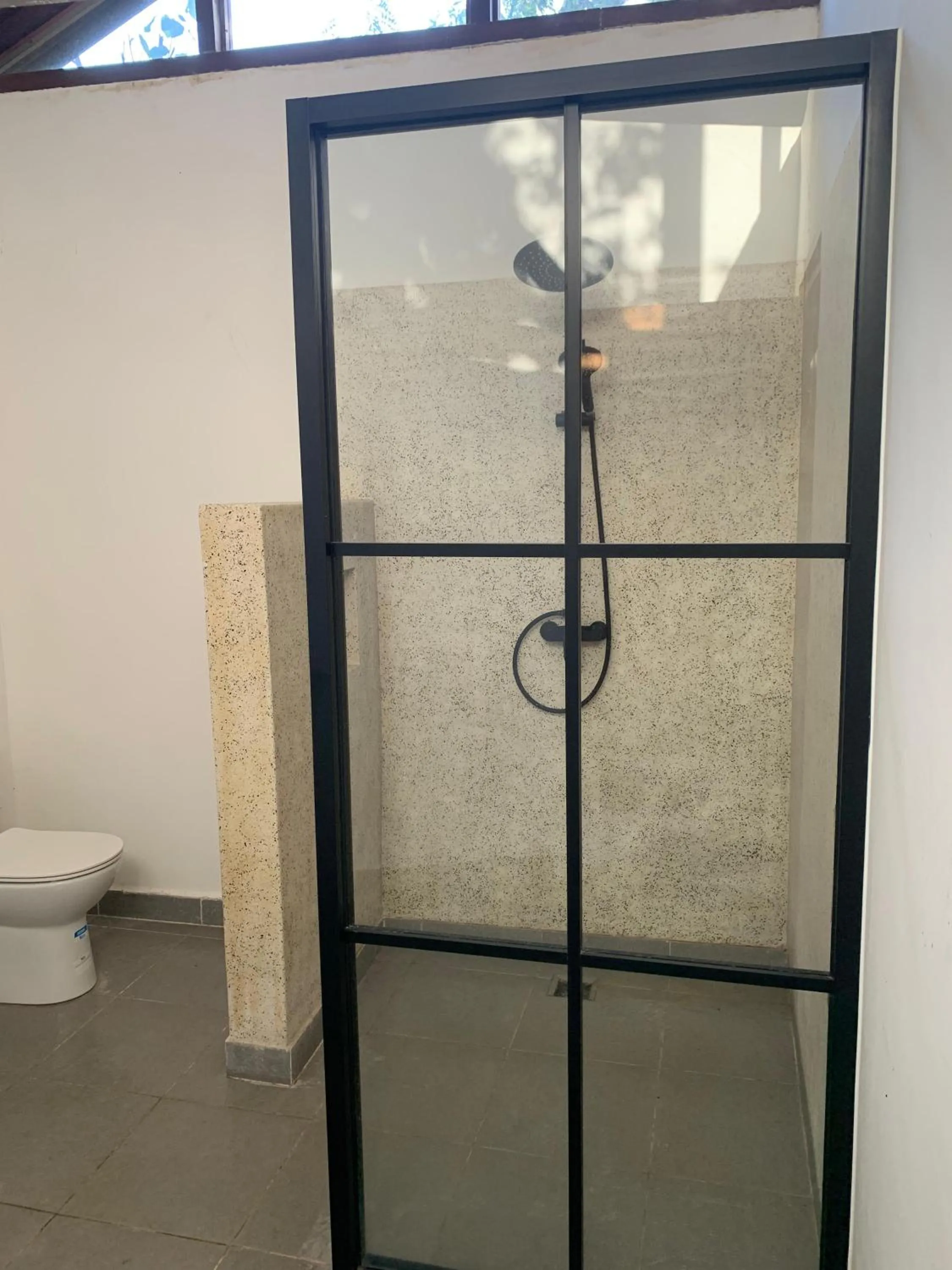 Shower in Lullaby Bungalows