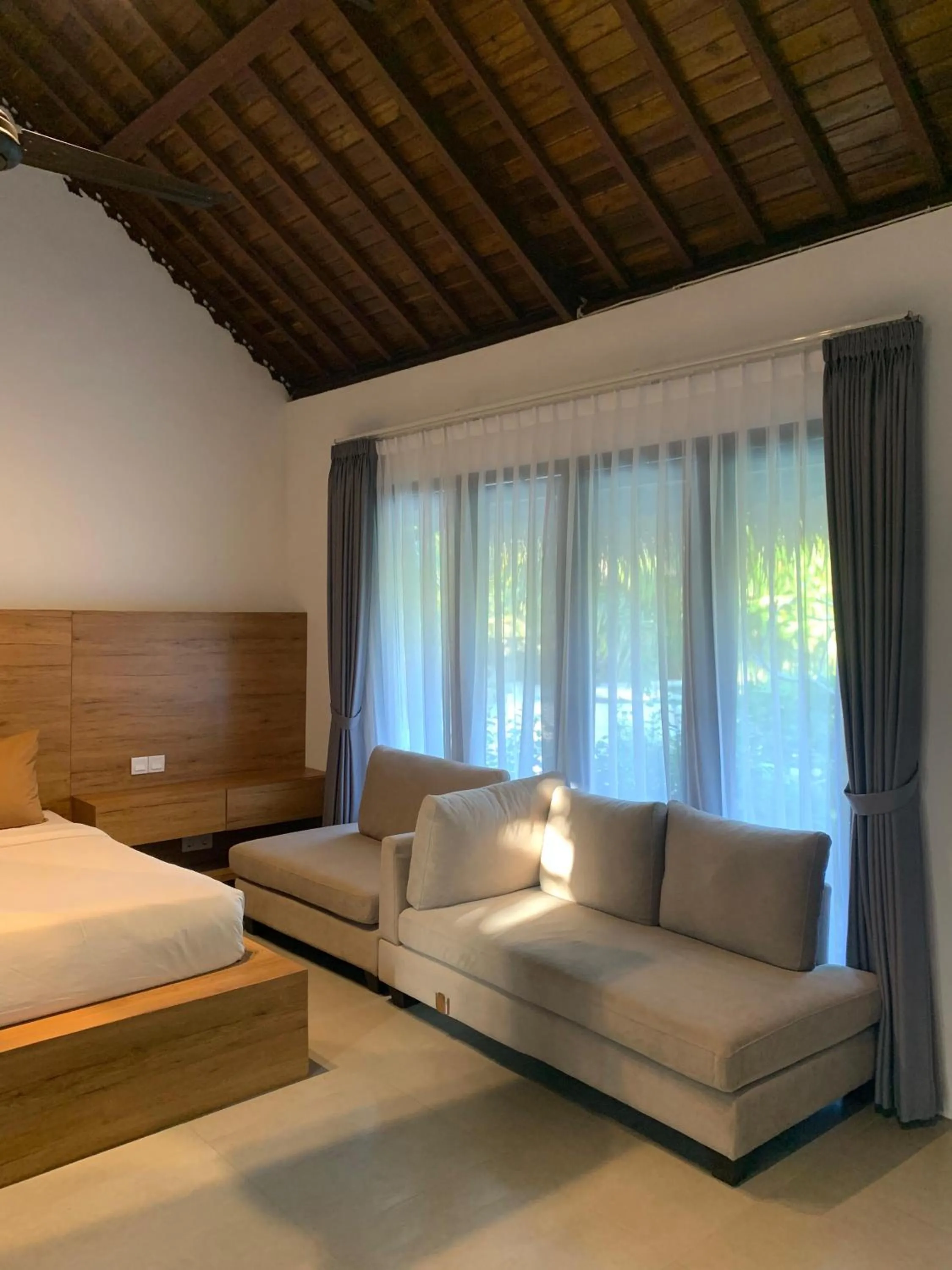 Bed in Lullaby Bungalows