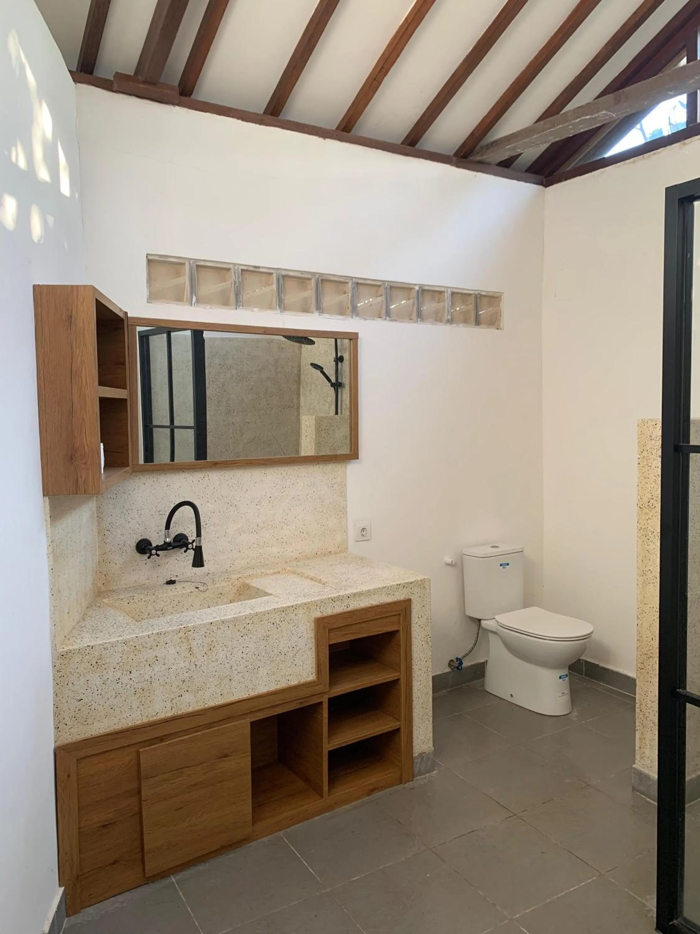 Toilet in Lullaby Bungalows