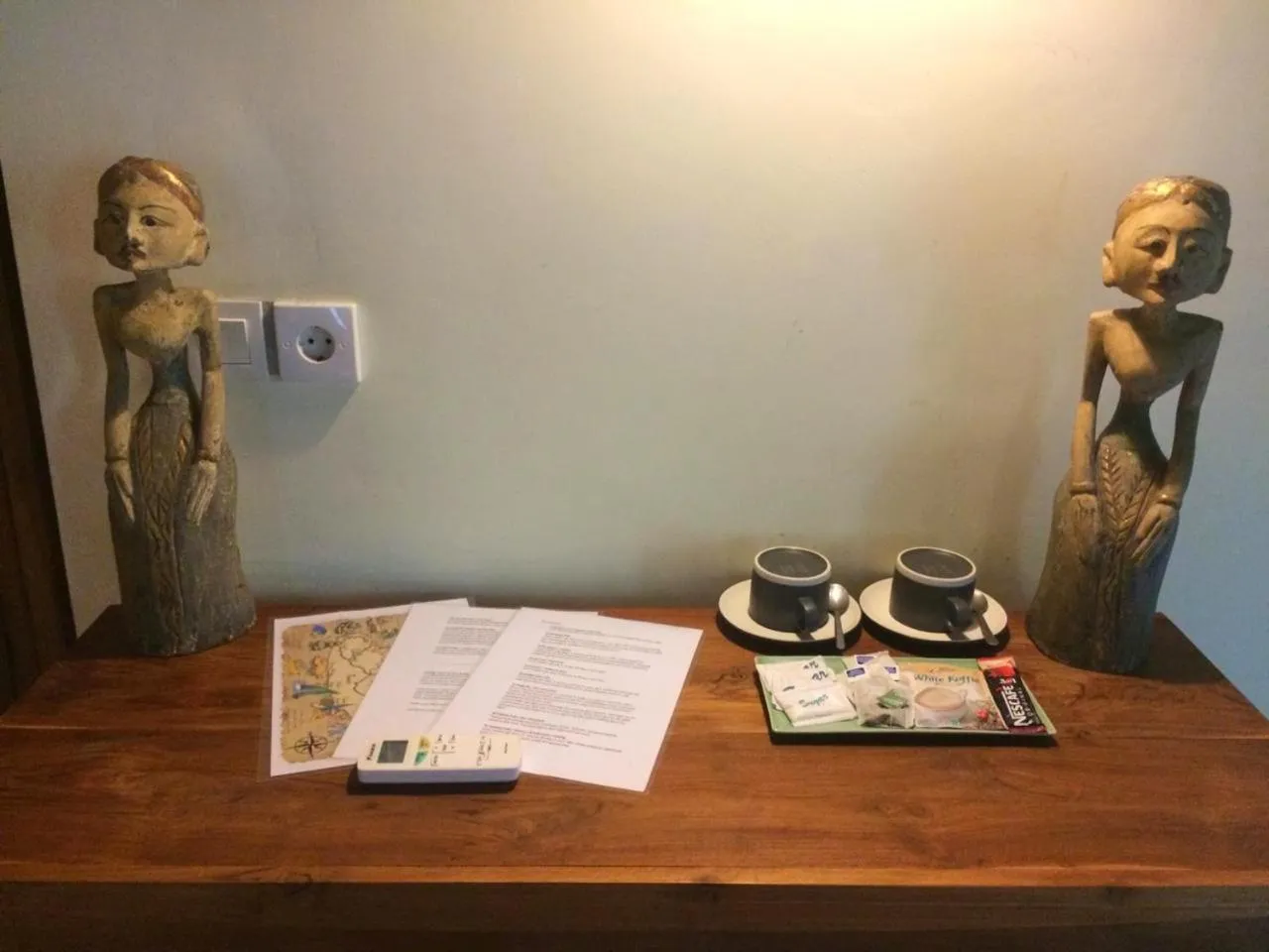 Coffee/tea facilities in Lullaby Bungalows