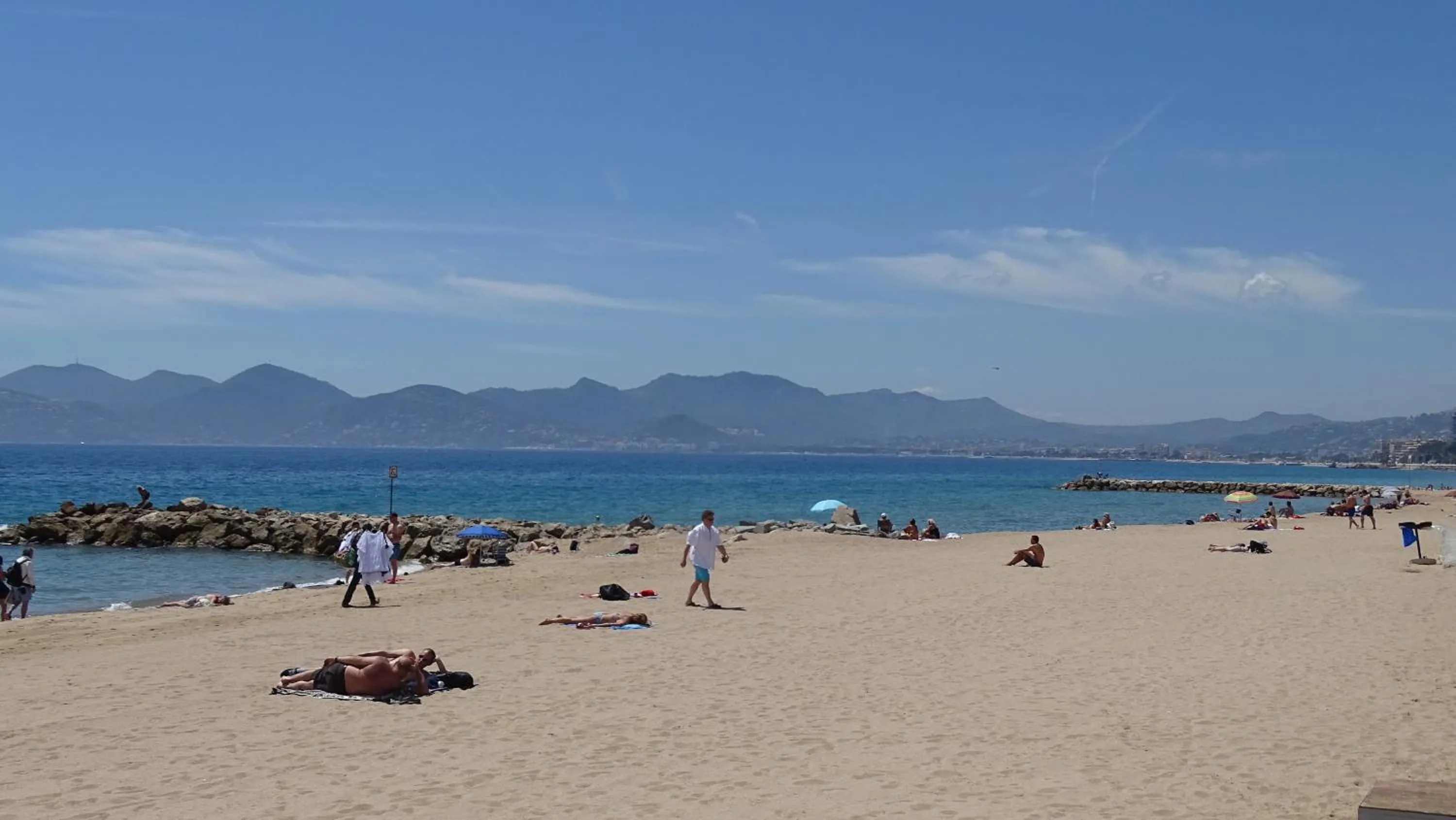 Beach in Appartement Loft Cannes