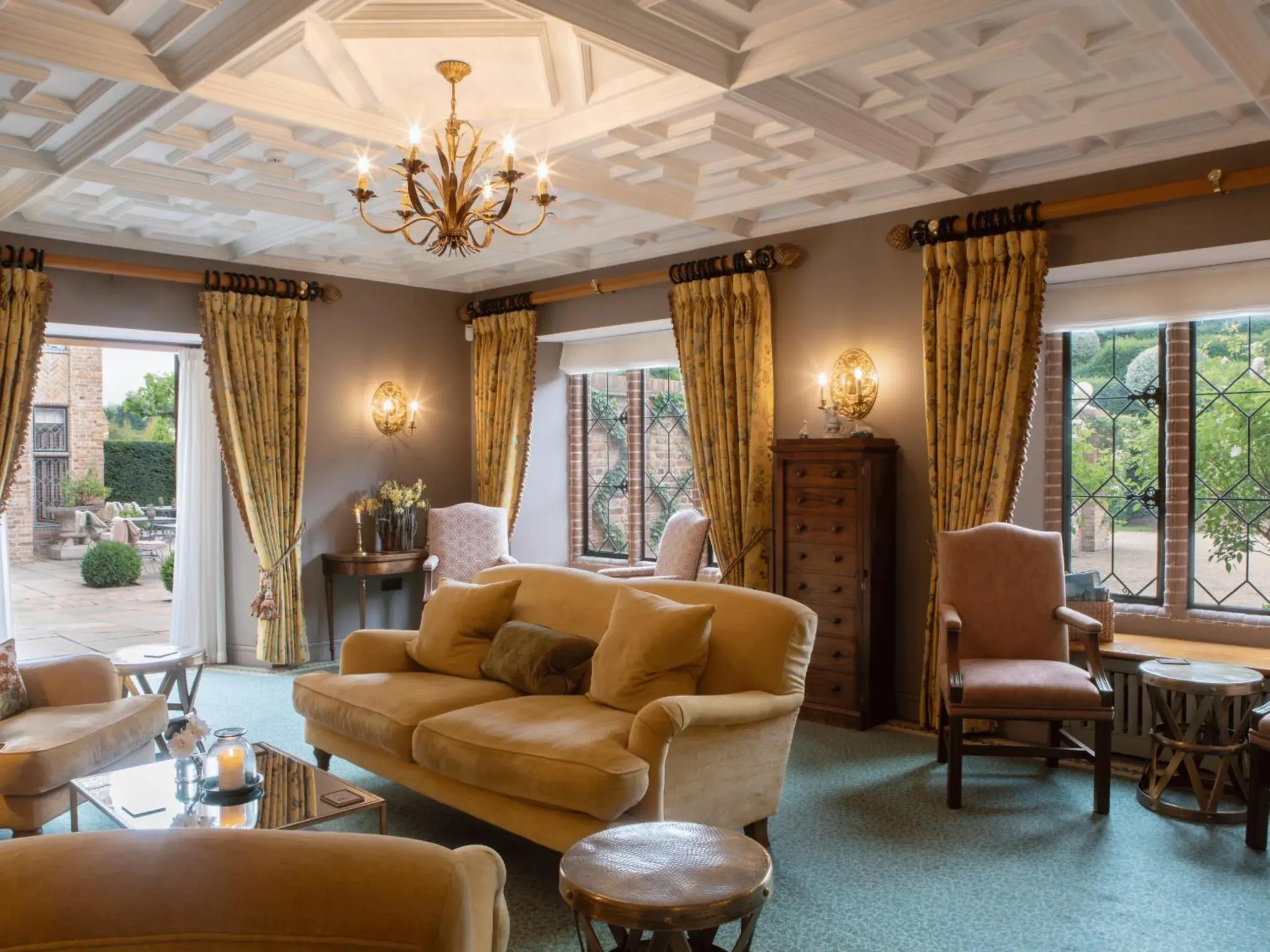 Living room in The Old Hall Ely Living room in The Old Hall Ely