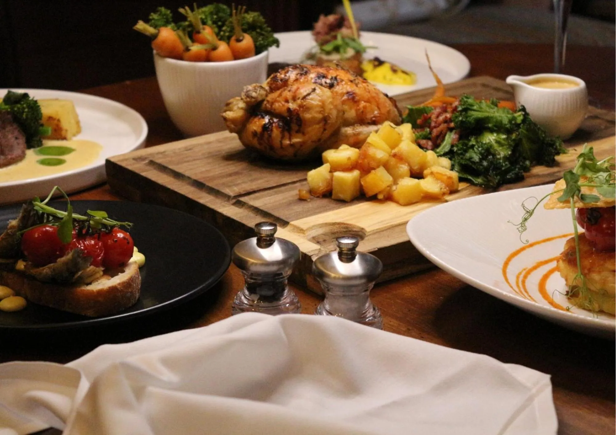 Food and drinks in The Old Hall Ely