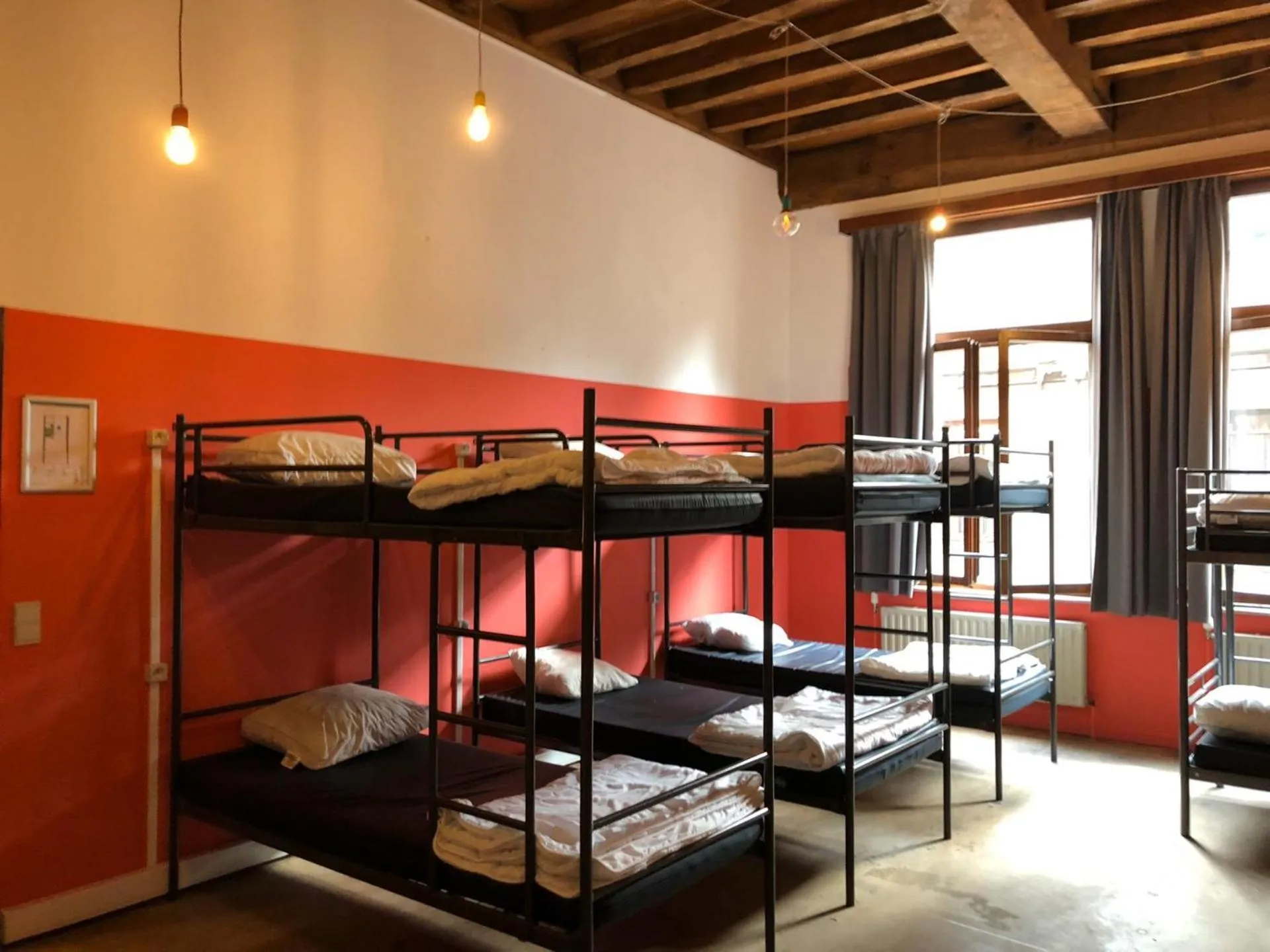 Bed in Antwerp City Hostel