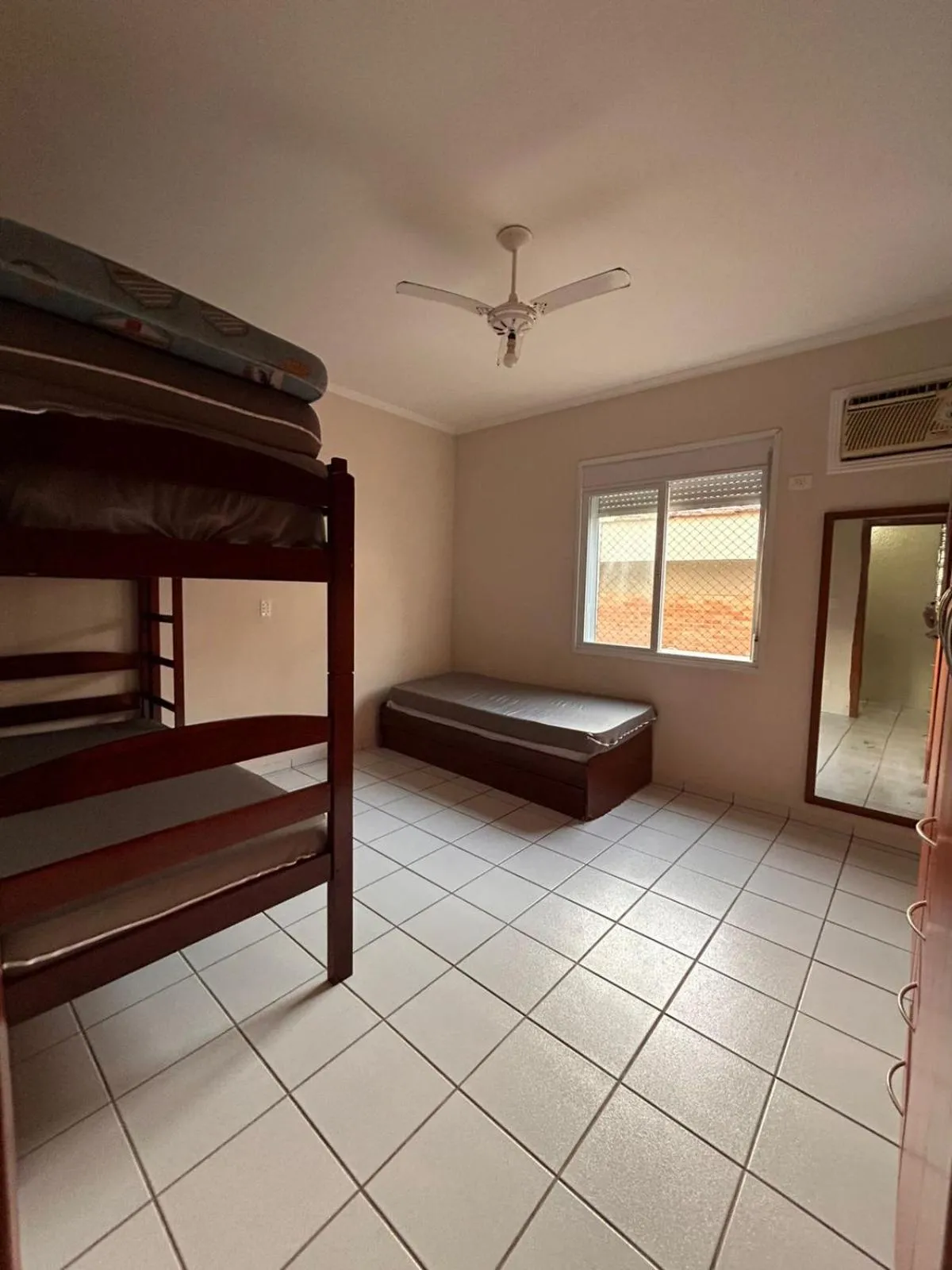 Bed in Apartamento Praia da Enseada