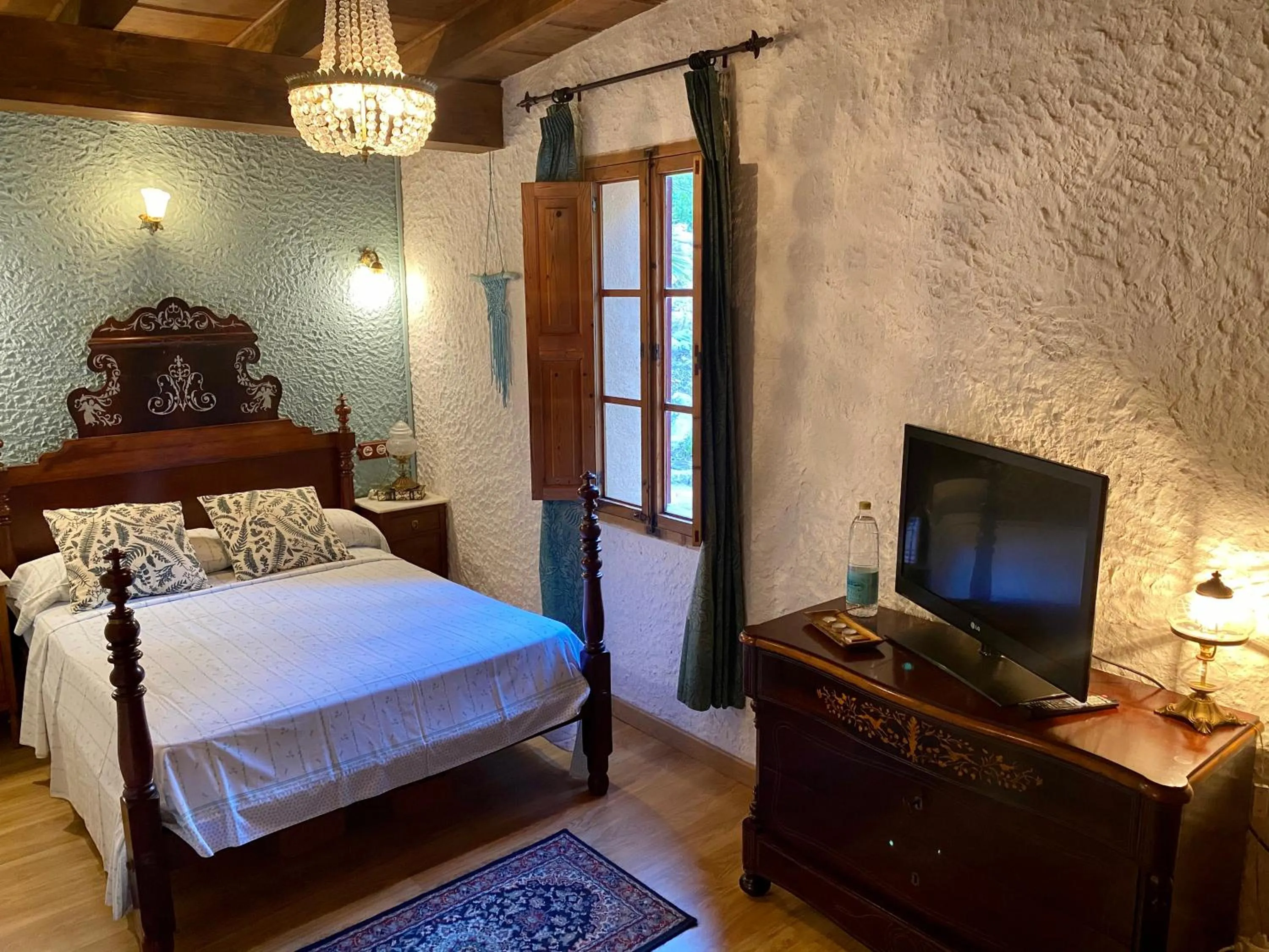 Bed in Finca Ses Fontanelles
