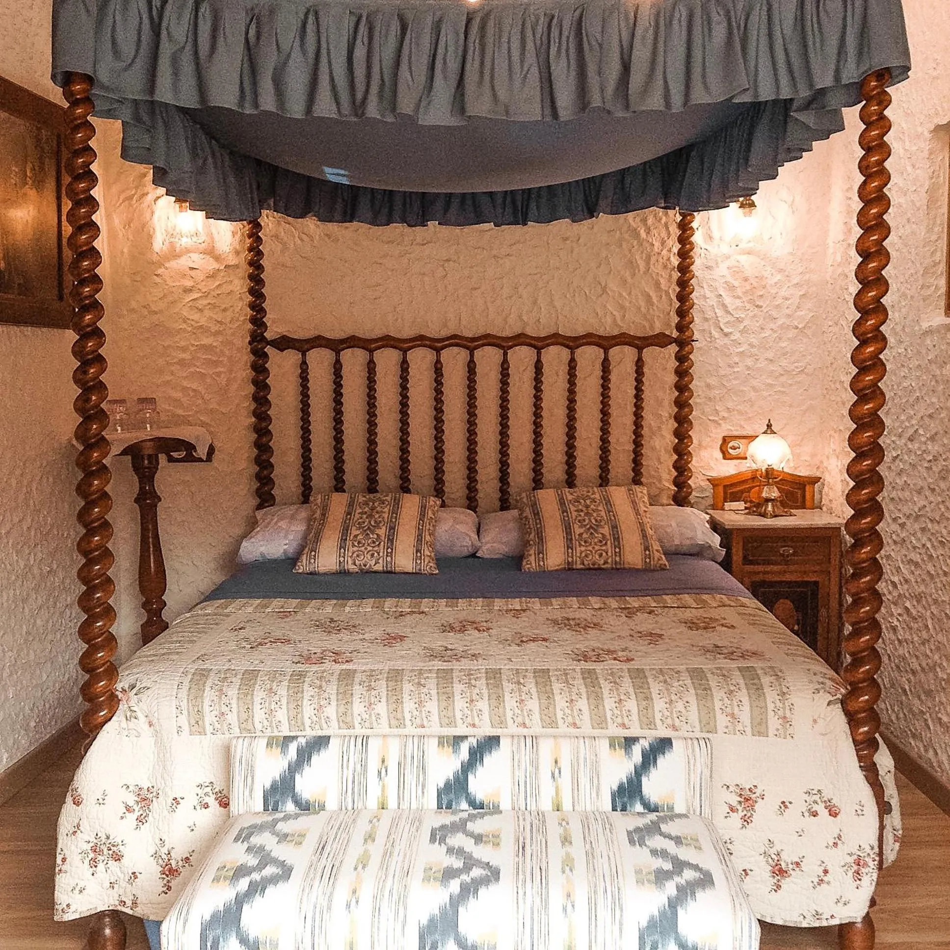 Bed in Finca Ses Fontanelles