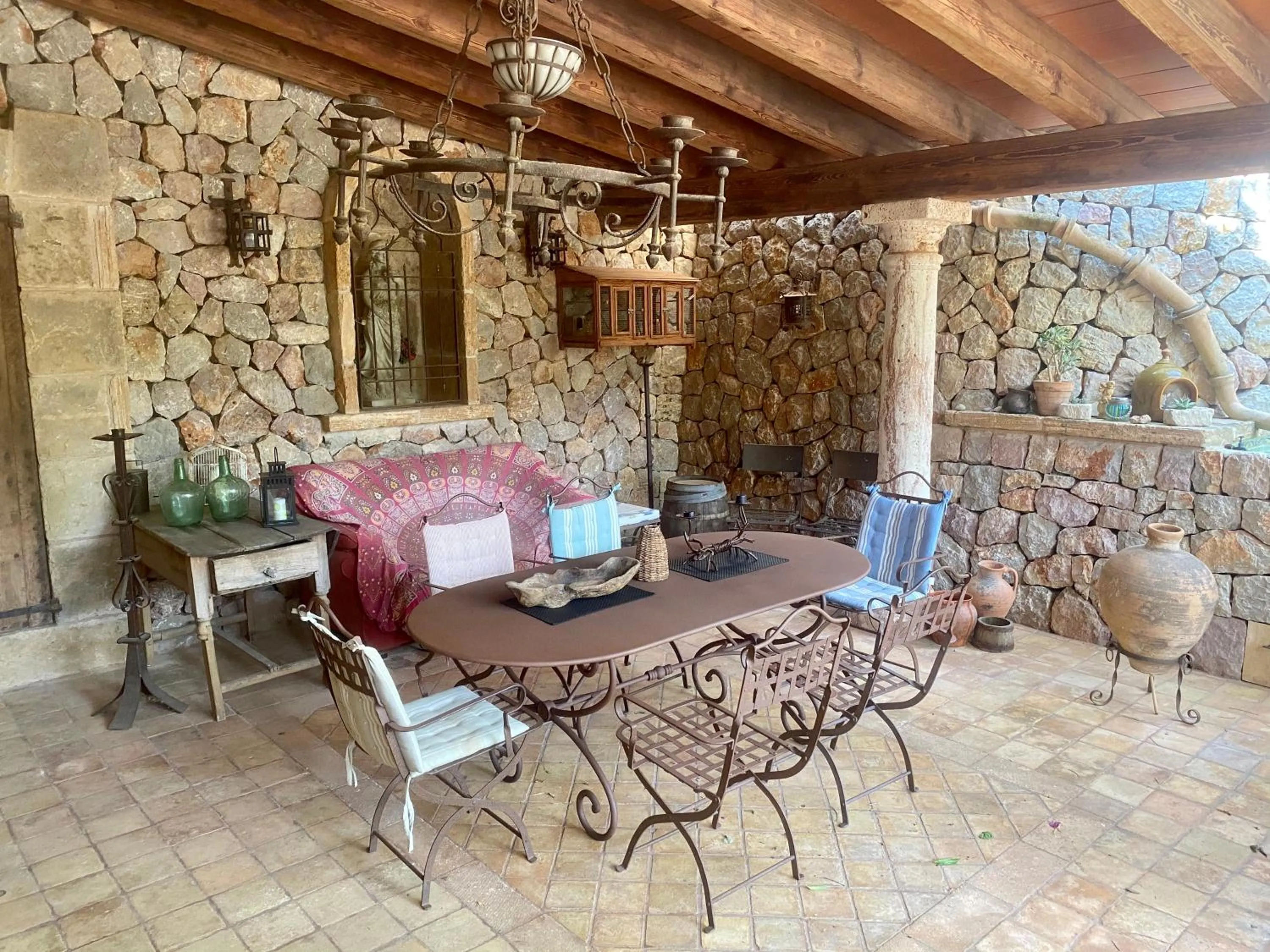 Patio in Finca Ses Fontanelles
