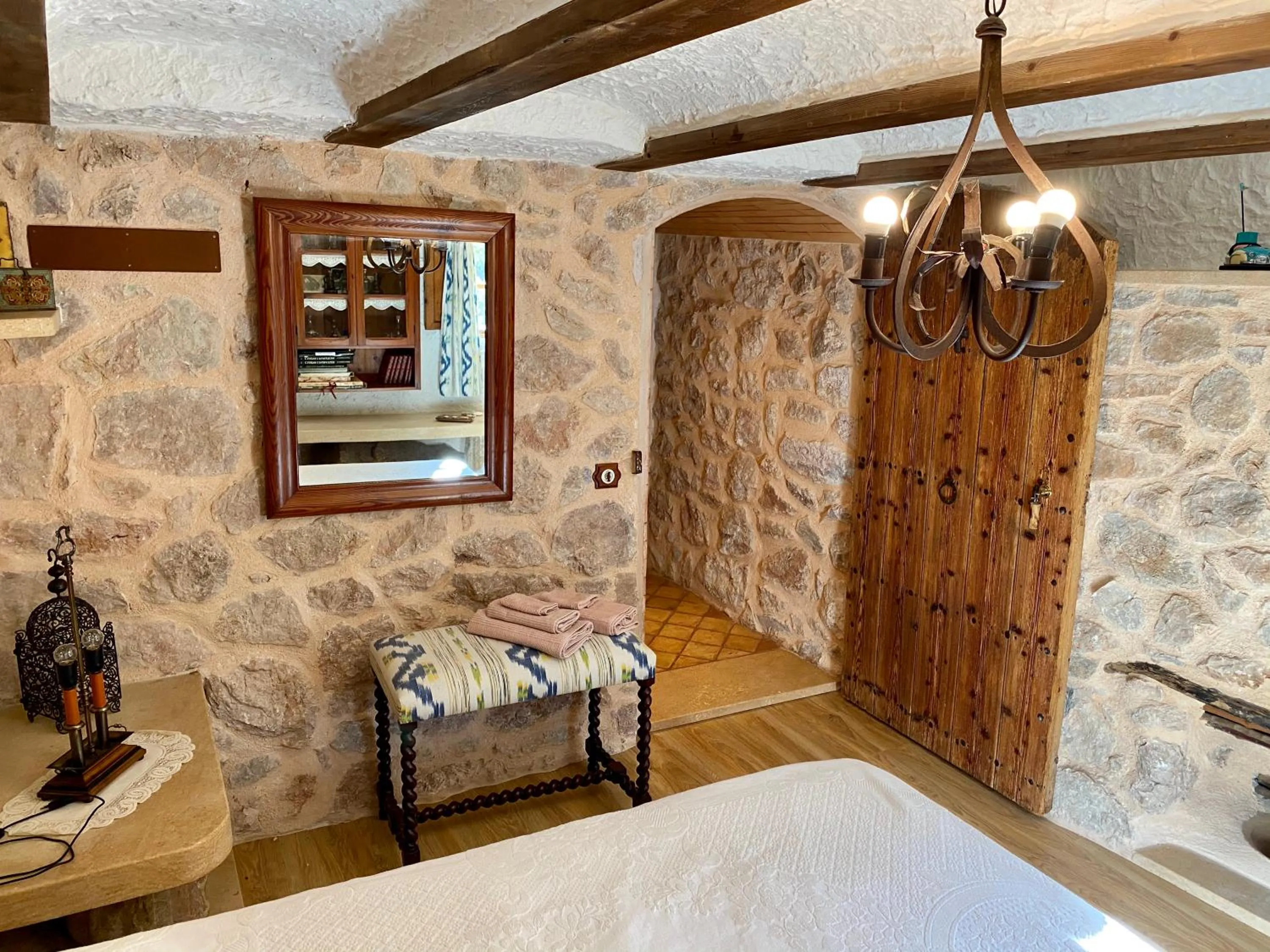 Bedroom, Bed in Finca Ses Fontanelles