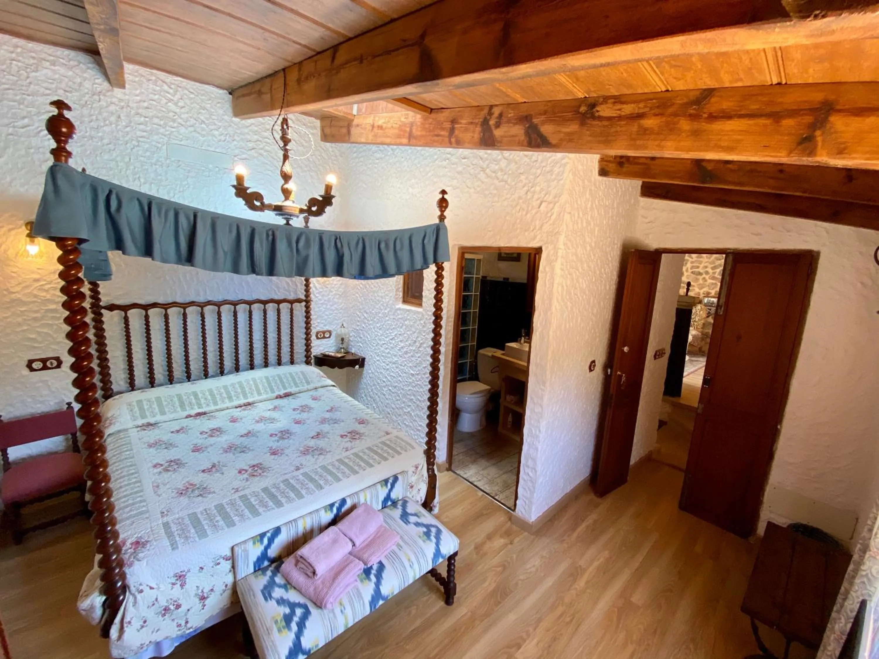 Bed in Finca Ses Fontanelles