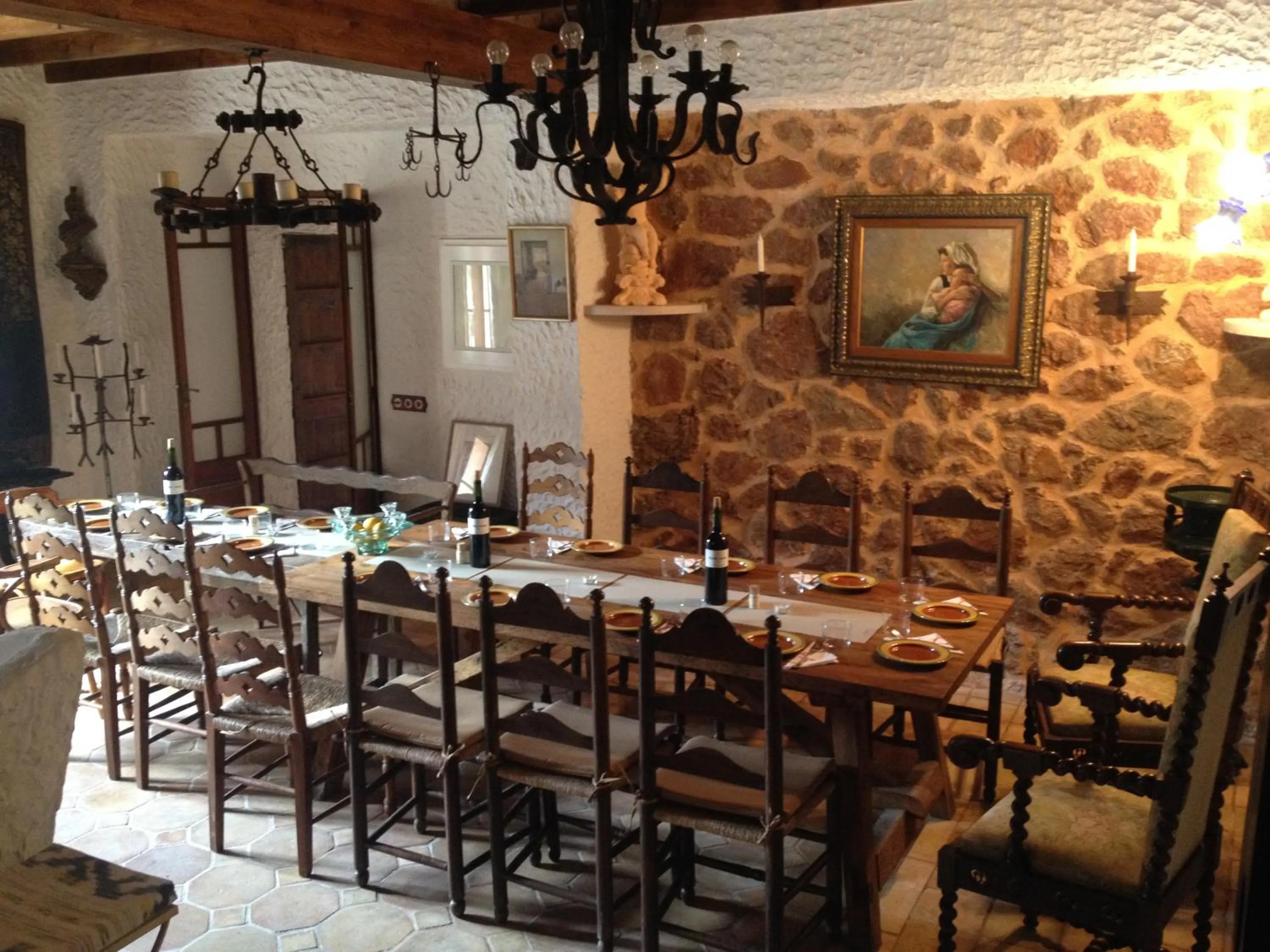 Communal lounge/ TV room in Finca Ses Fontanelles