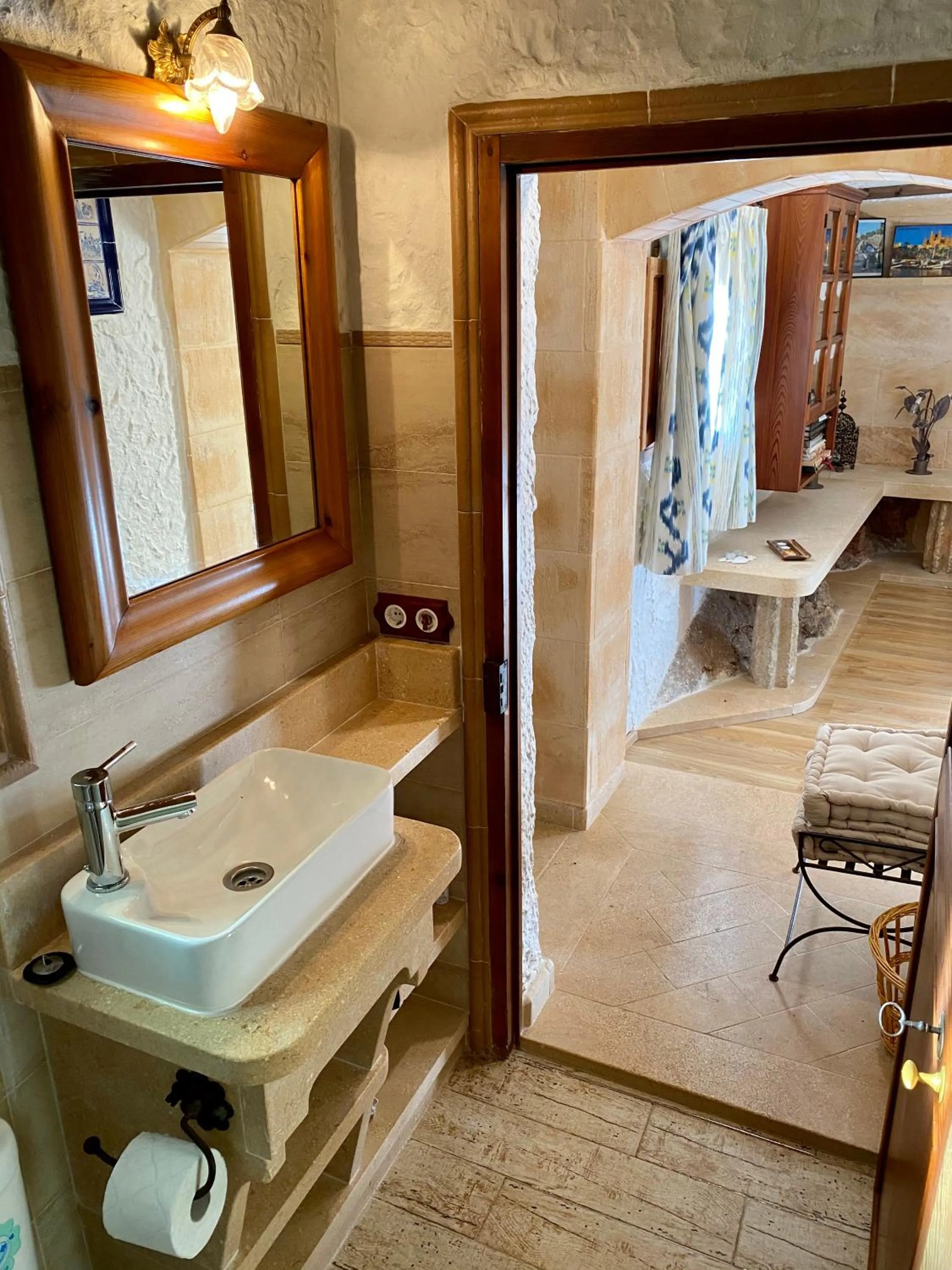 Bathroom in Finca Ses Fontanelles