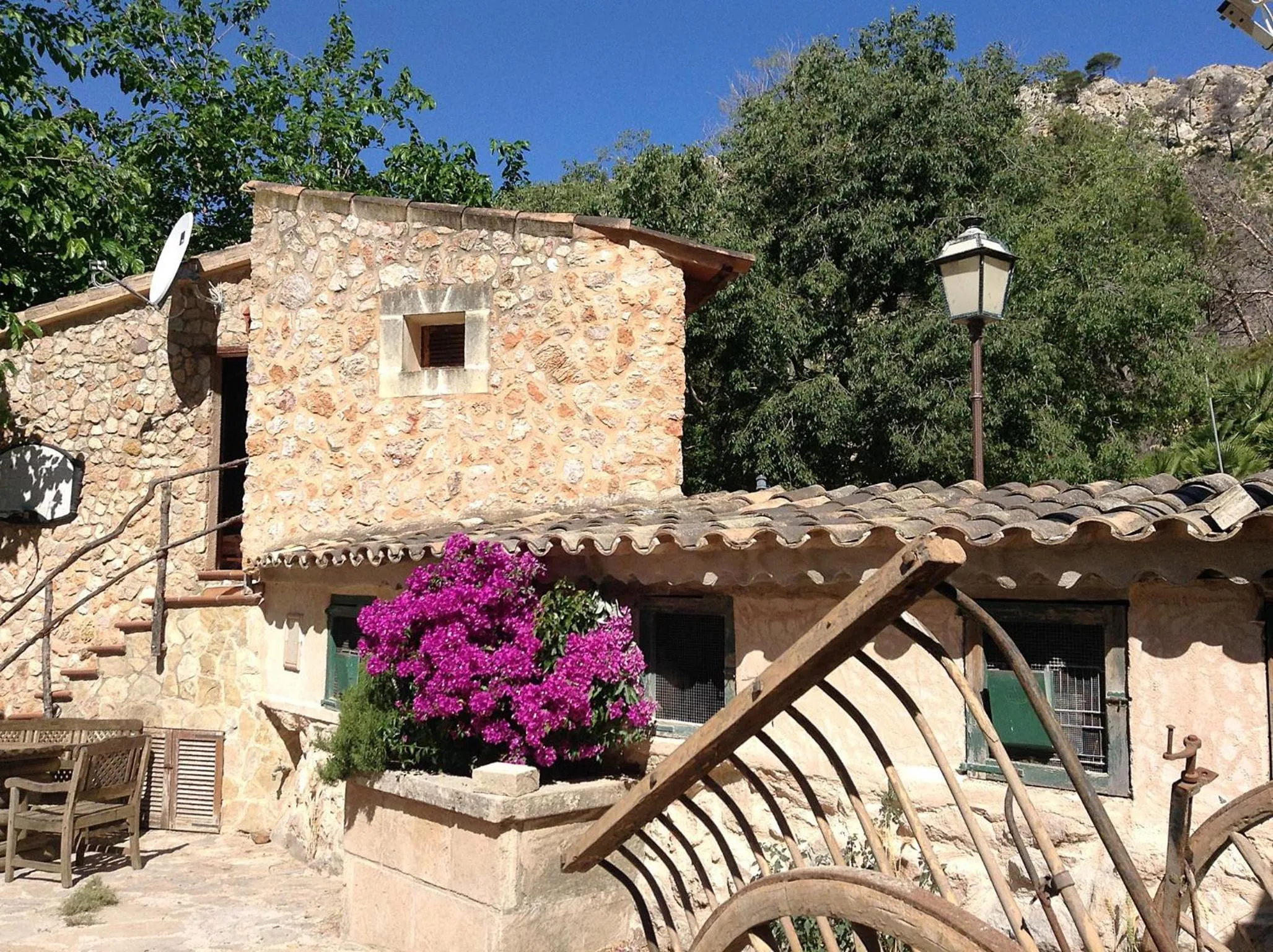 Patio in Finca Ses Fontanelles