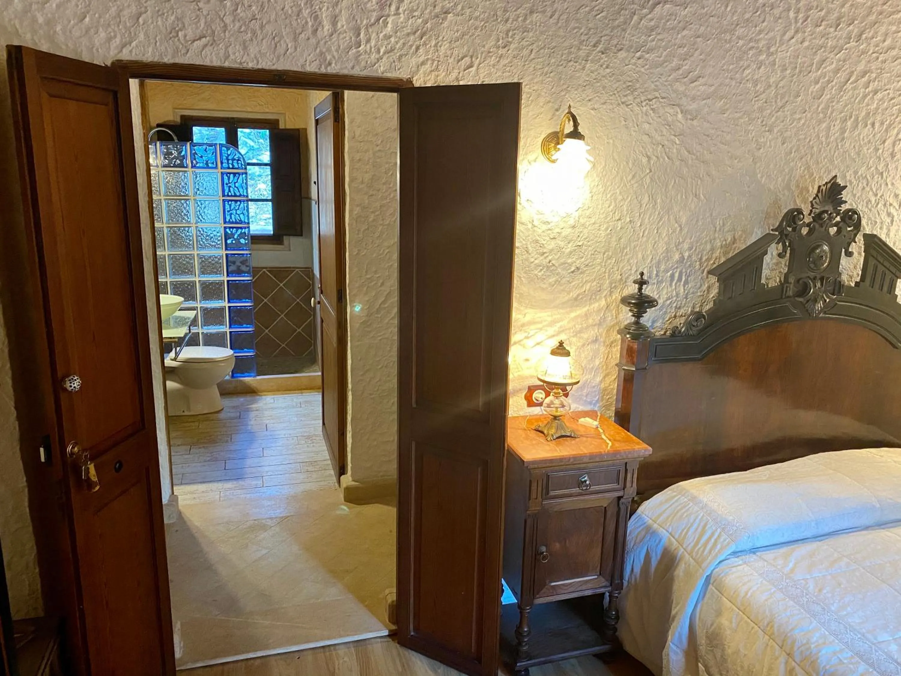 Bed in Finca Ses Fontanelles