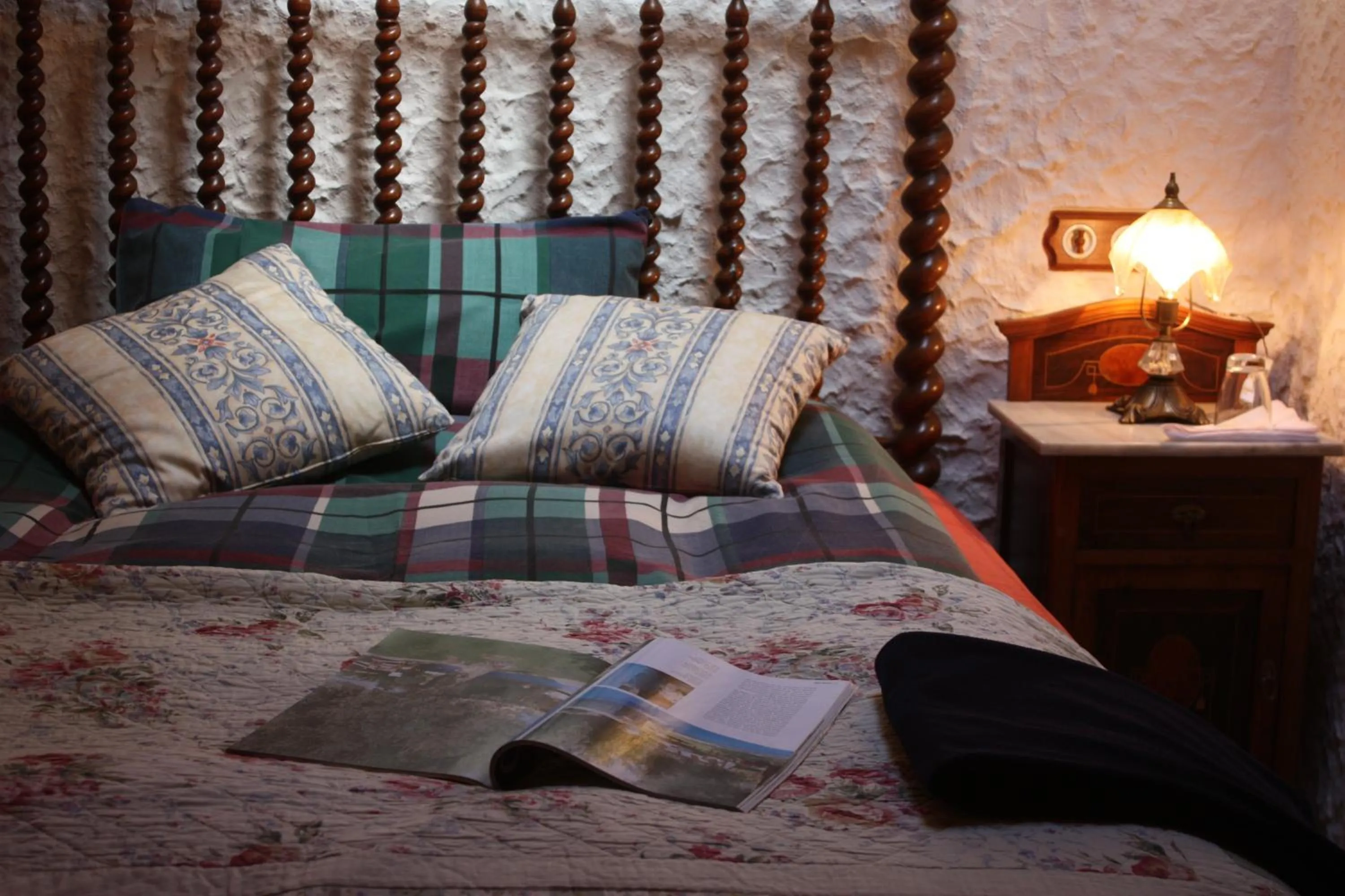 Bed in Finca Ses Fontanelles
