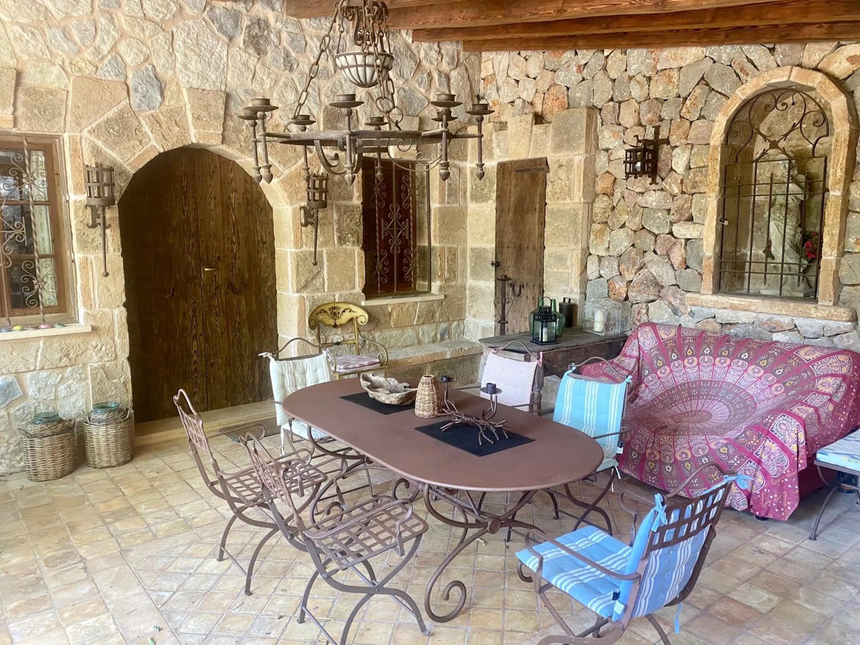 Patio in Finca Ses Fontanelles