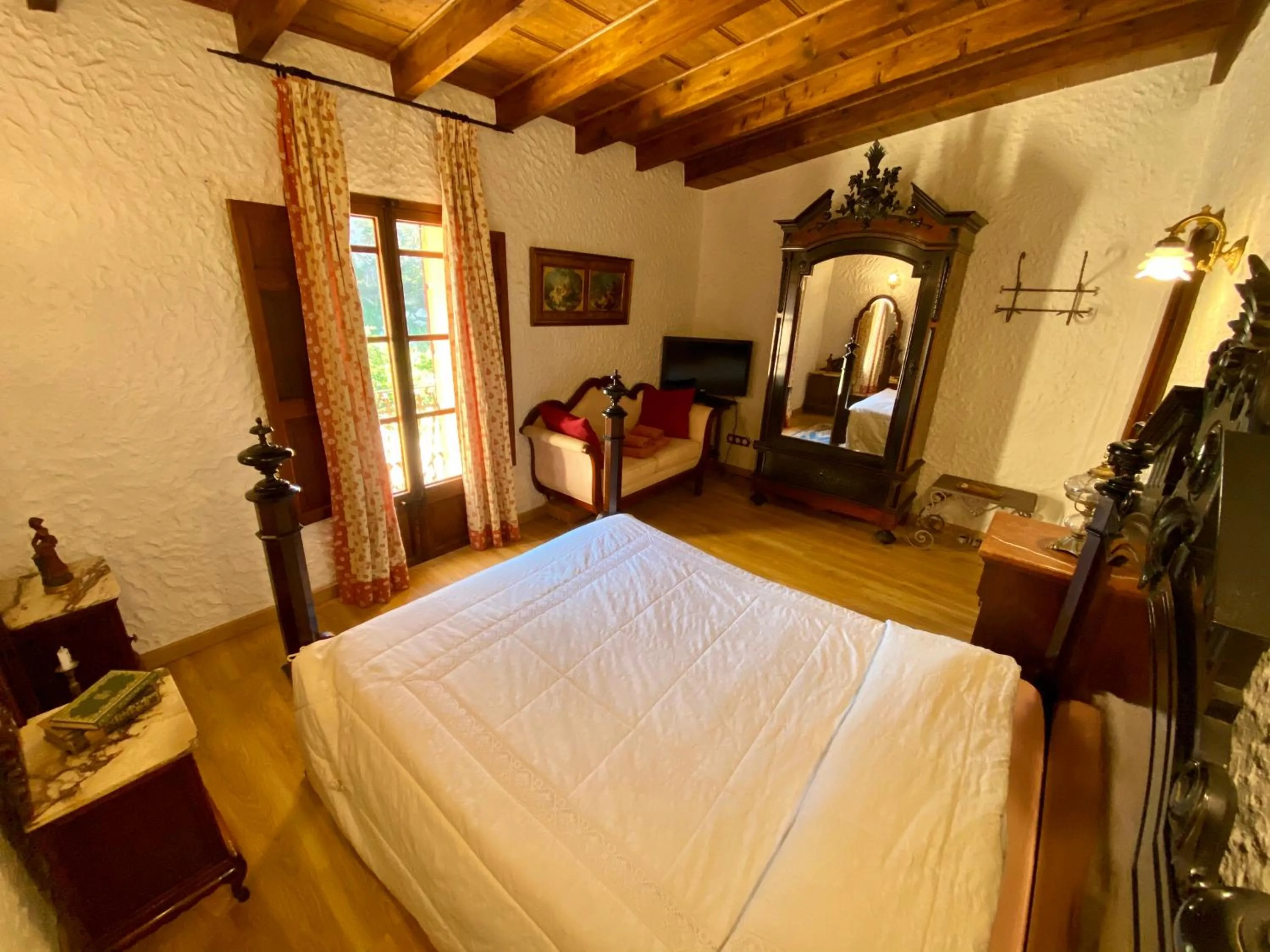 Bed in Finca Ses Fontanelles