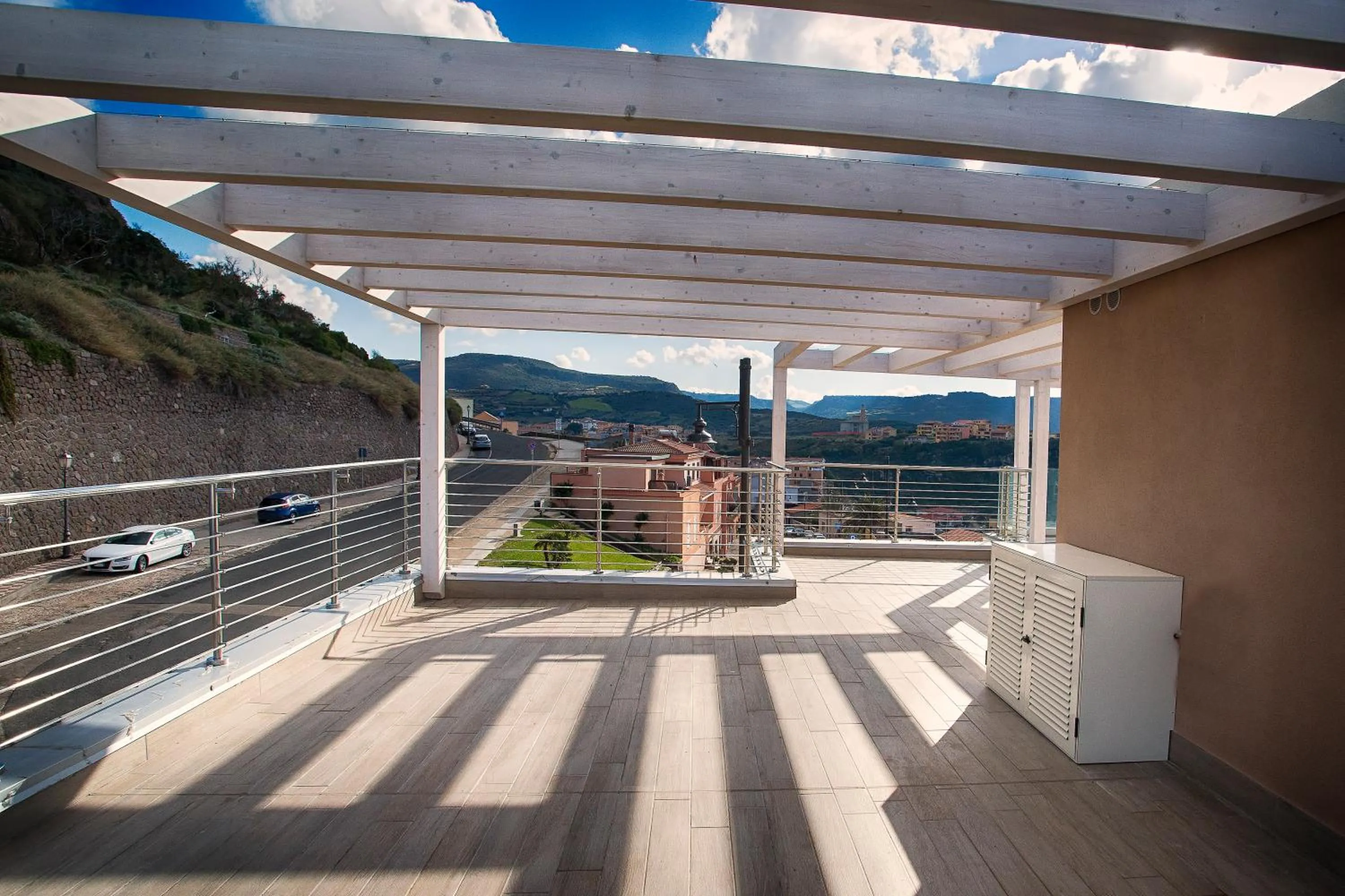 Balcony/Terrace in Residenza Miramare