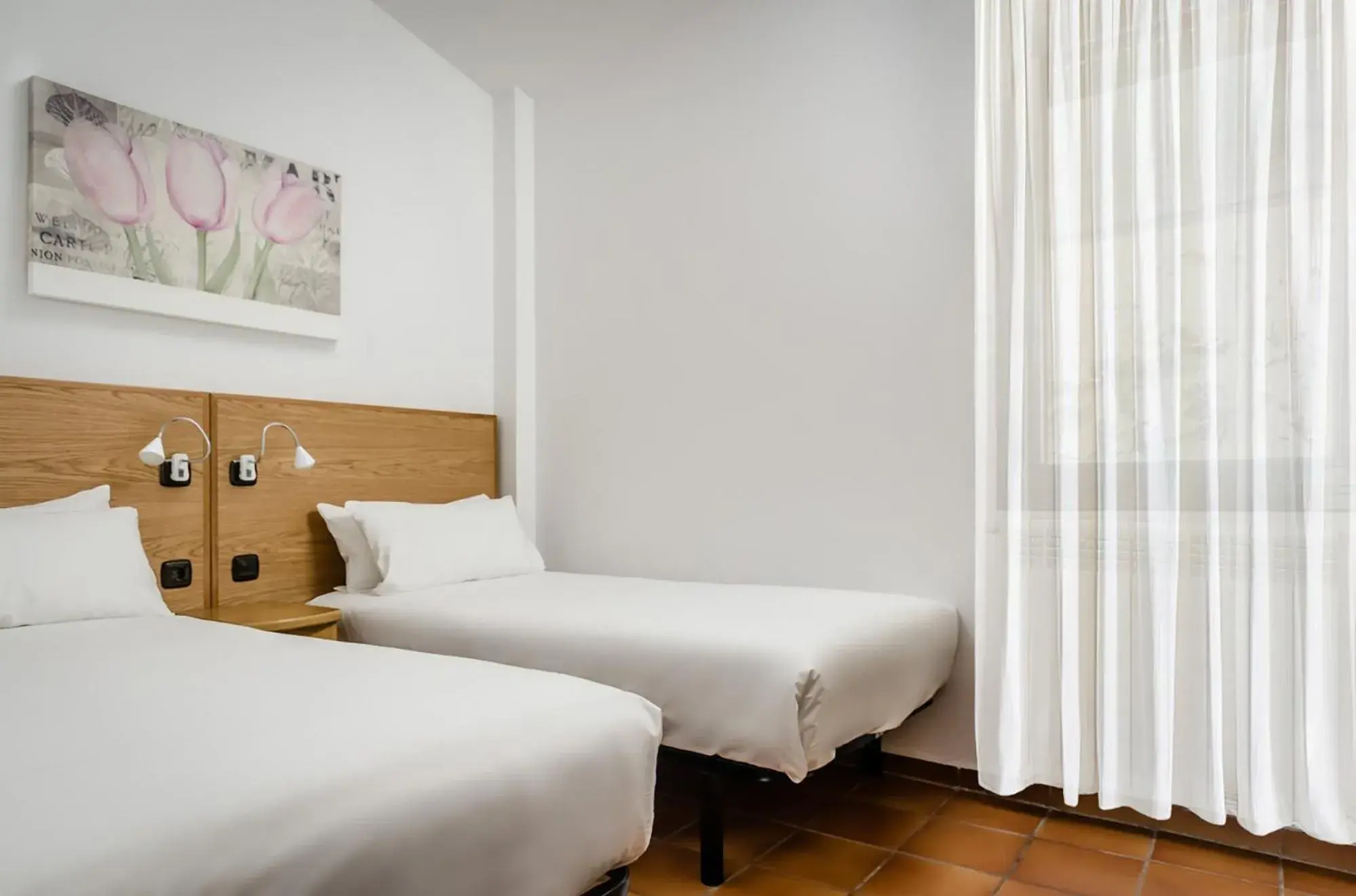 Bed in Apartamentos Prat de les Molleres Bed in Apartamentos Prat de les Molleres