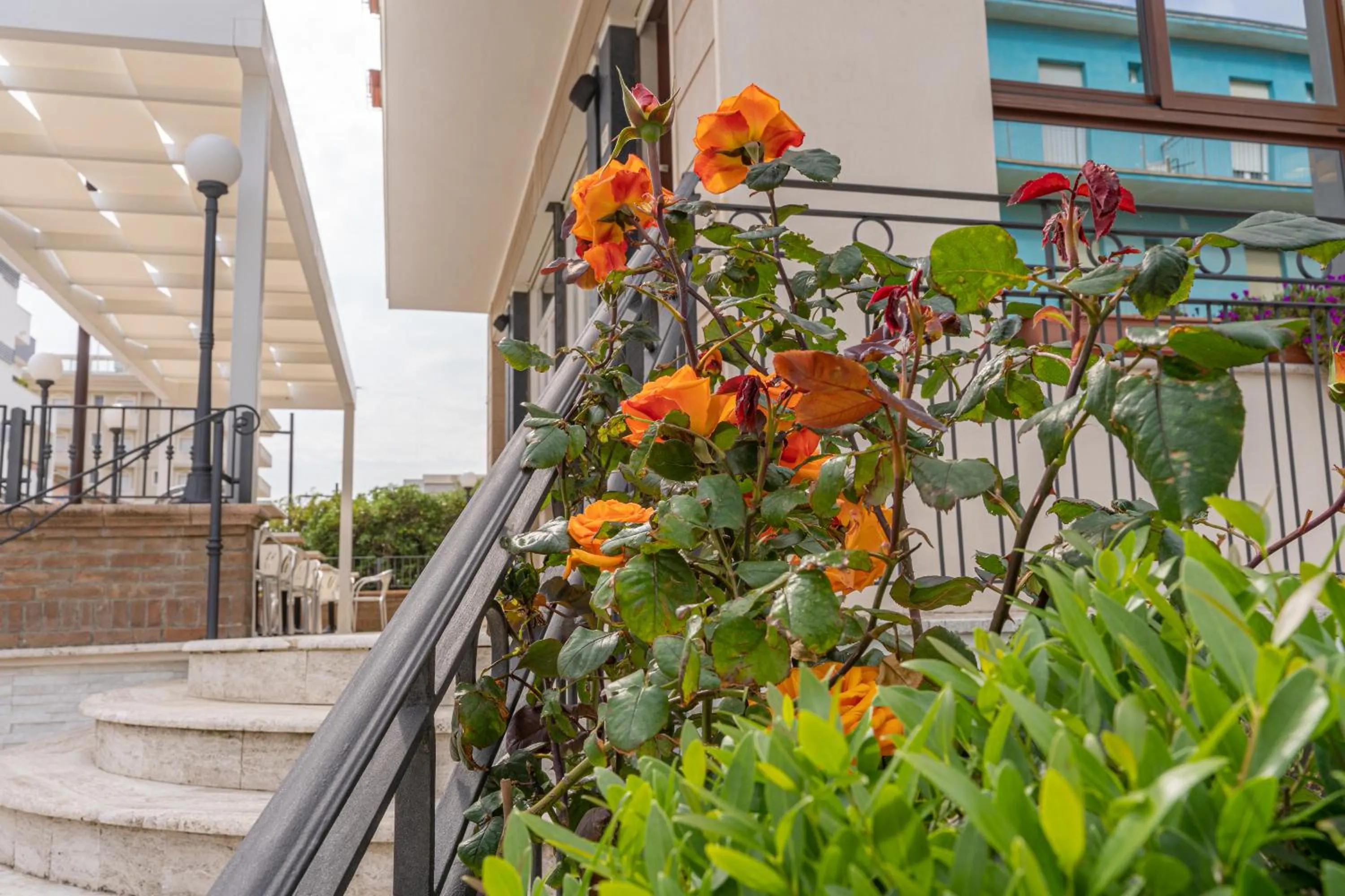 Property building in Hotel Greta B&B