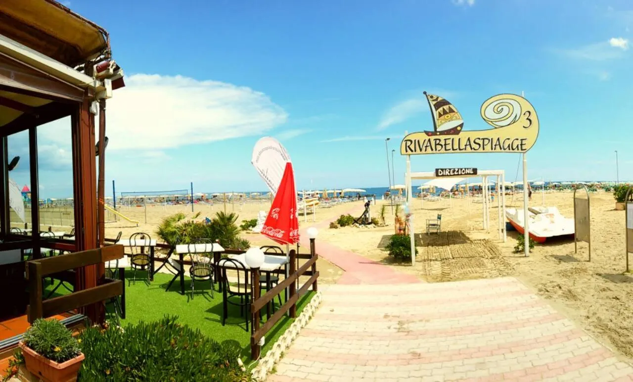 Beach in Hotel Greta B&B